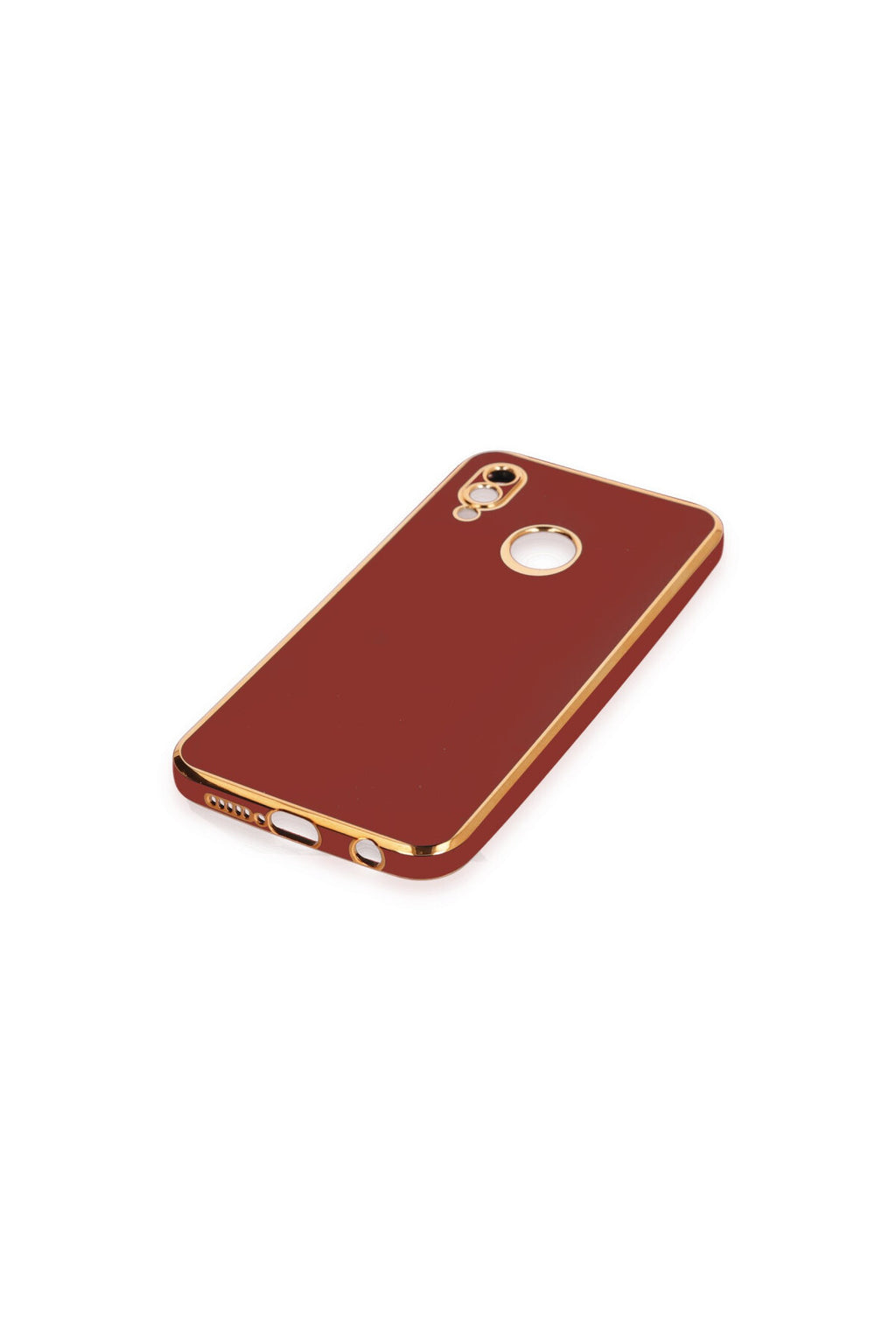 Huawei P20 Lite Uyumlu Kılıf Volet Silikon - Kırmızı