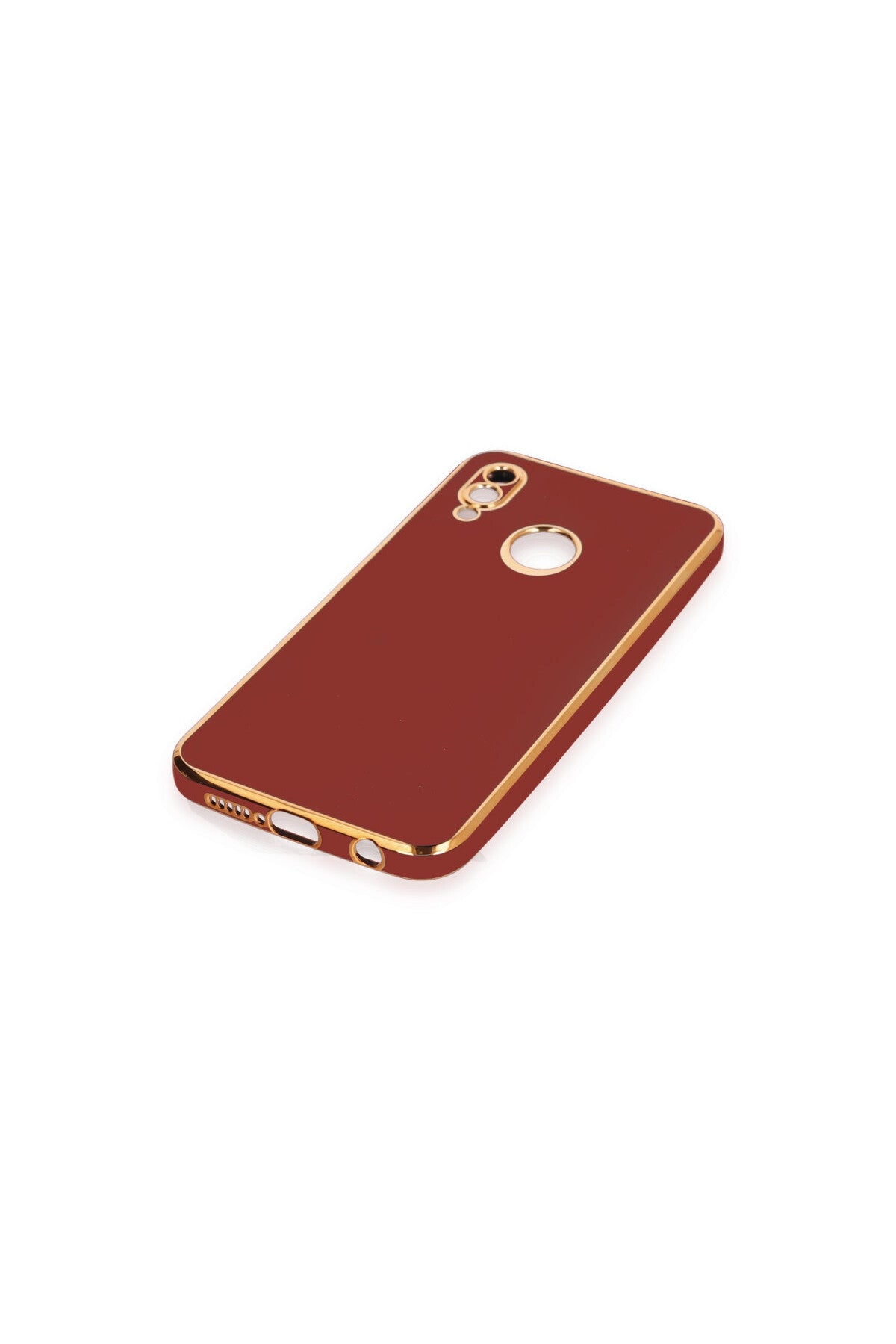 Huawei P20 Lite Uyumlu Kılıf Volet Silikon - Kırmızı