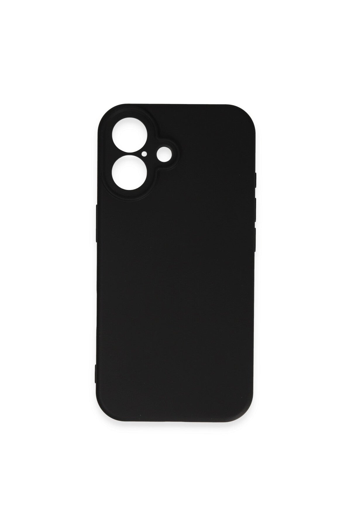Apple iPhone 16 Uyumlu Kılıf First Silikon - Siyah