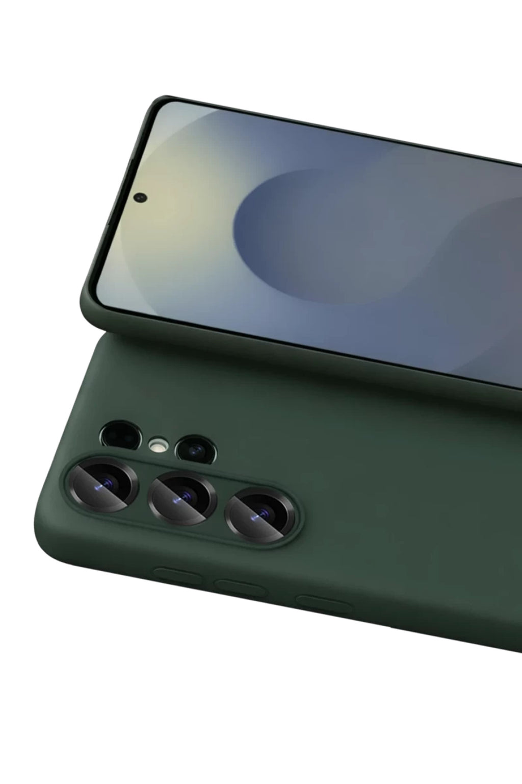 Samsung Galaxy S26 Ultra Uyumlu First Silikon - Koyu Yeşil