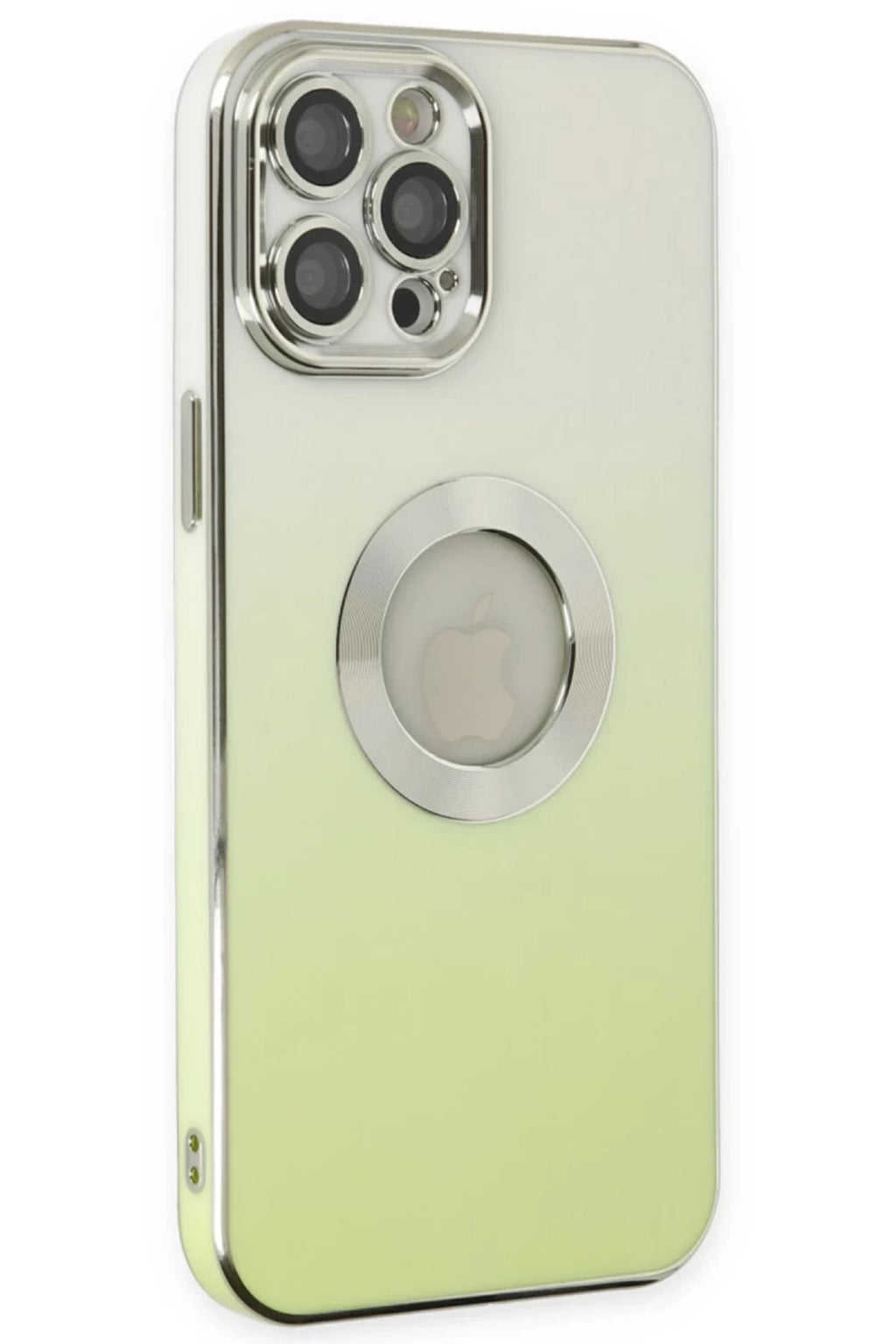 Apple iPhone 12 Pro Max Uyumlu Kılıf Best Silikon - Yeşil
