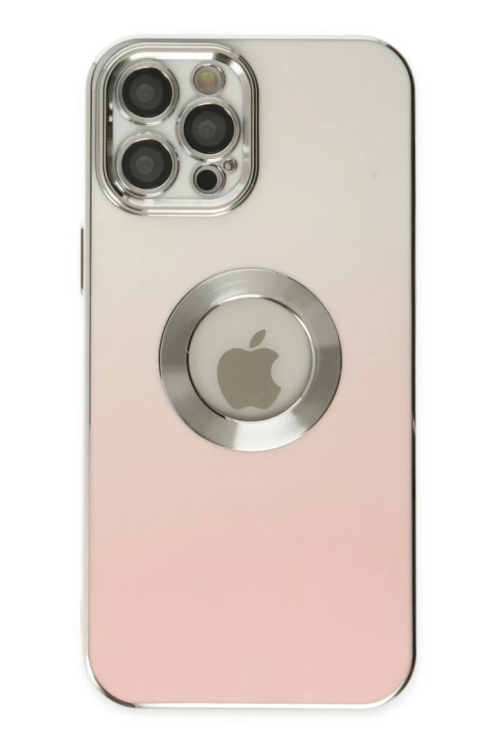 Apple iPhone 12 Pro Max Uyumlu Kılıf Best Silikon - Pembe