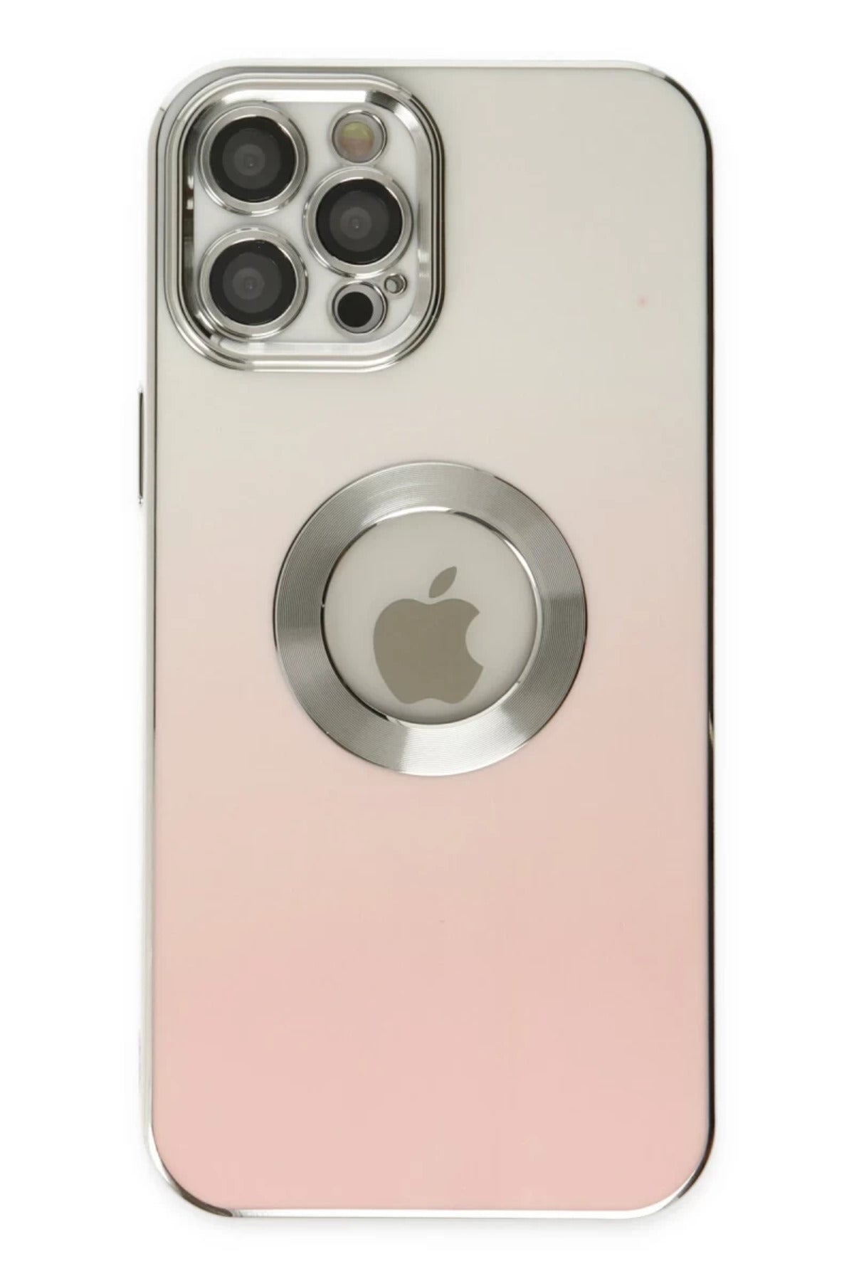Apple iPhone 12 Pro Max Uyumlu Kılıf Best Silikon - Pembe