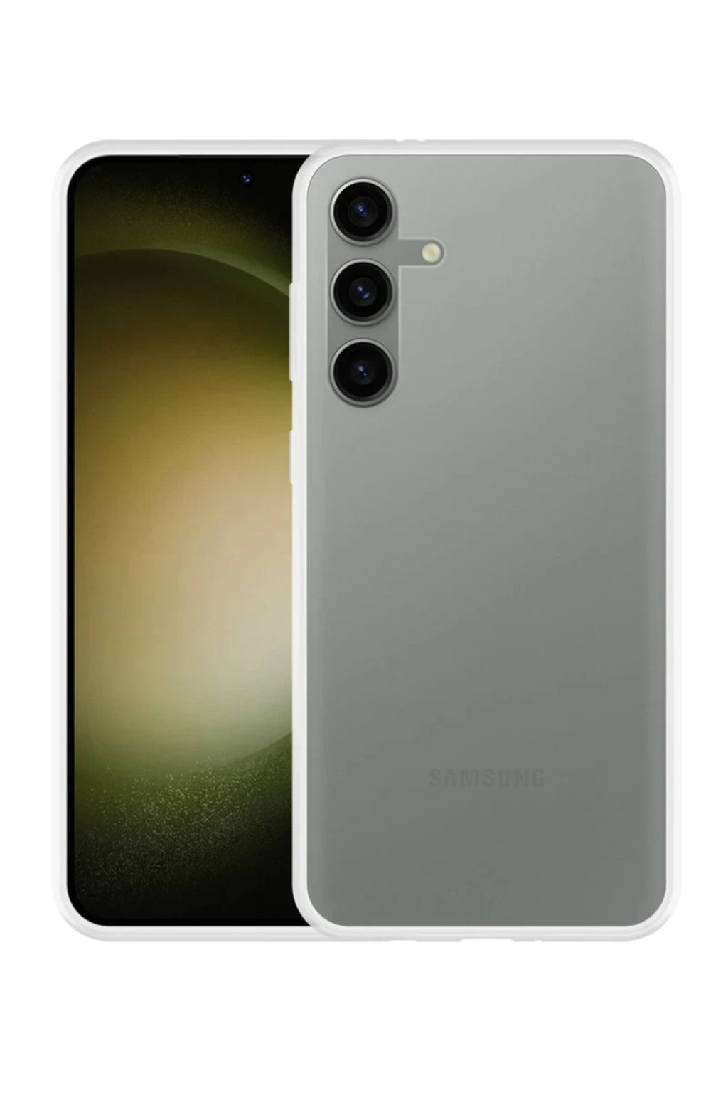 Samsung Galaxy S24 Plus Uyumlu Kılıf Lüx Şeffaf Silikon