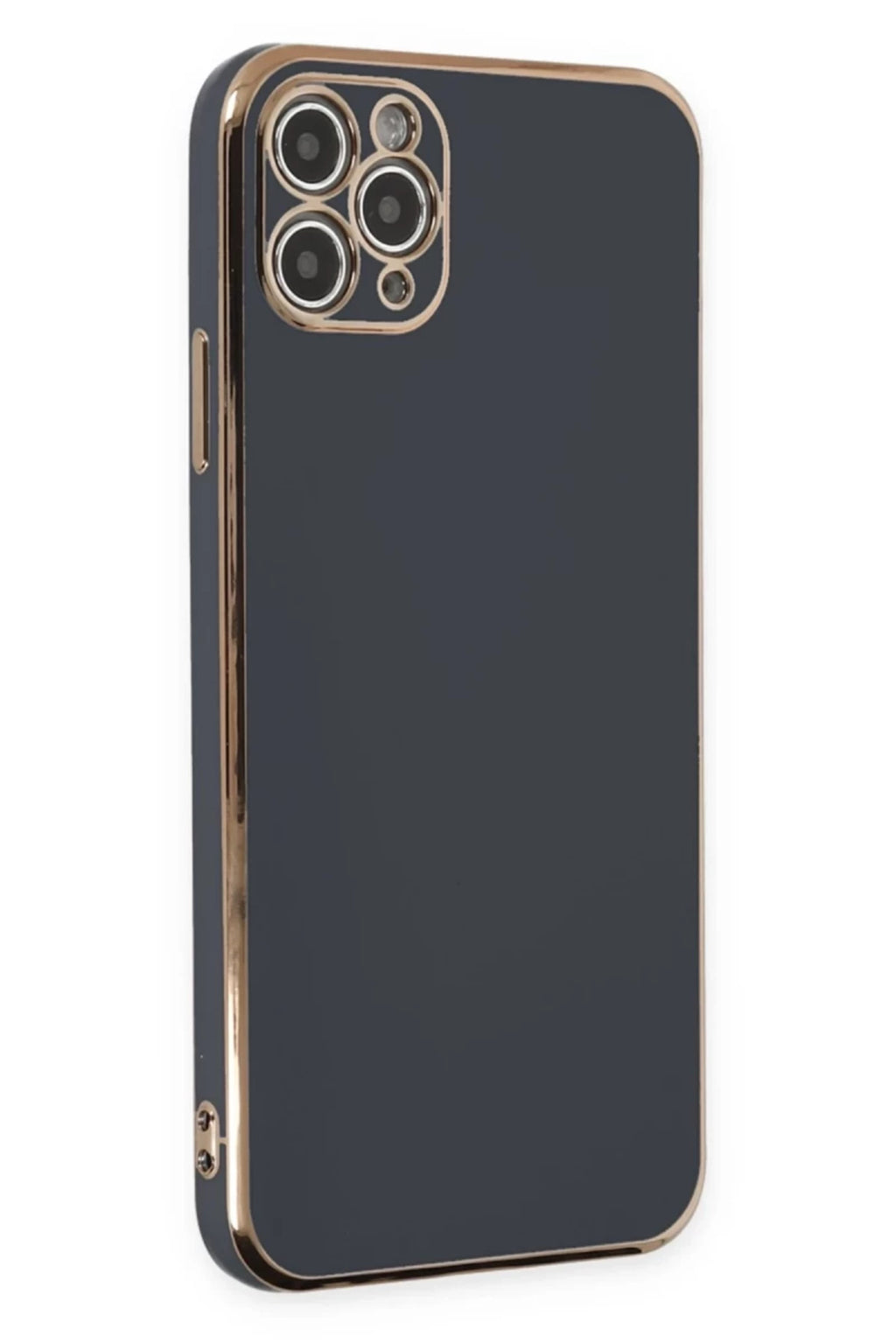 Apple iPhone 11 Pro Max Uyumlu Kılıf Volet Silikon - Siyah