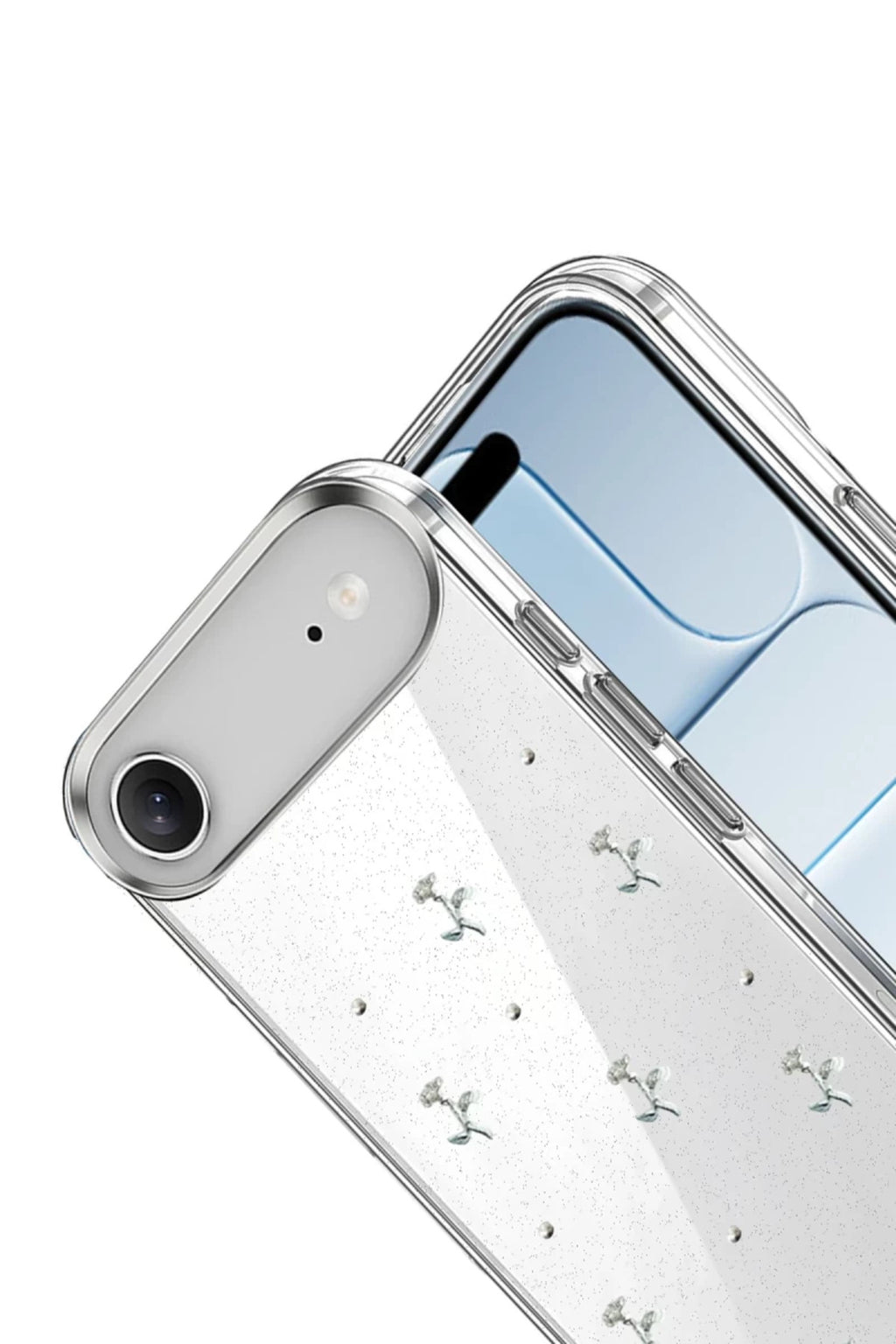 Apple iPhone 17 Air Uyumlu Fiyonk Desenli Kapak - Desen 4