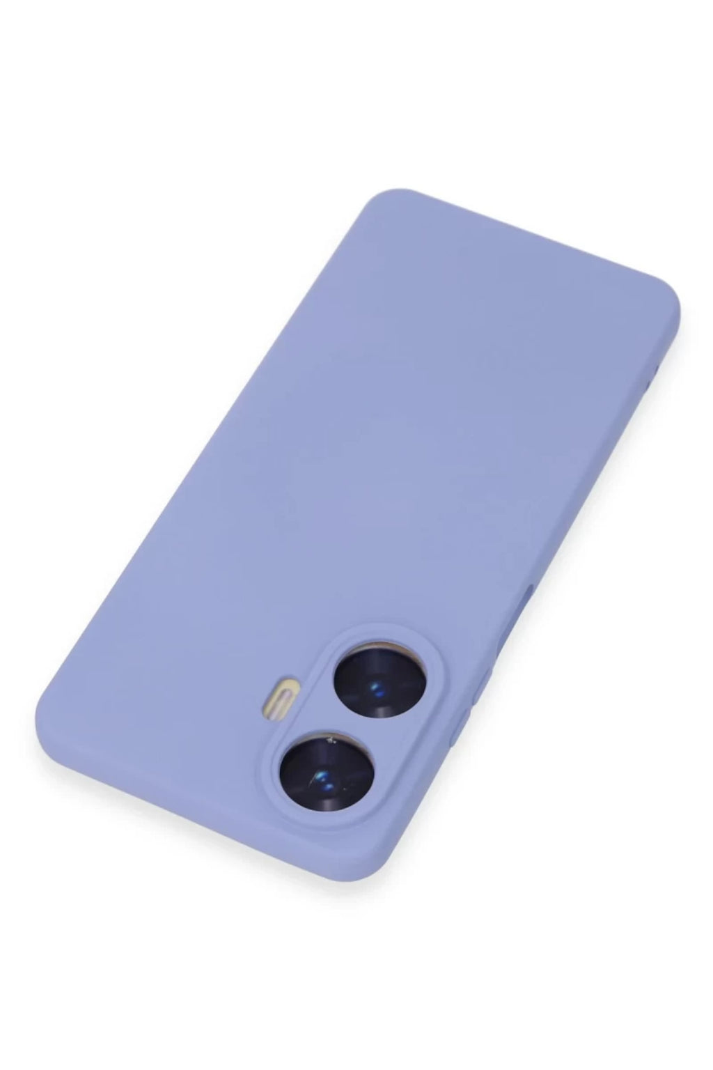 Realme C55 Uyumlu Kılıf Nano içi Kadife Silikon - Lila