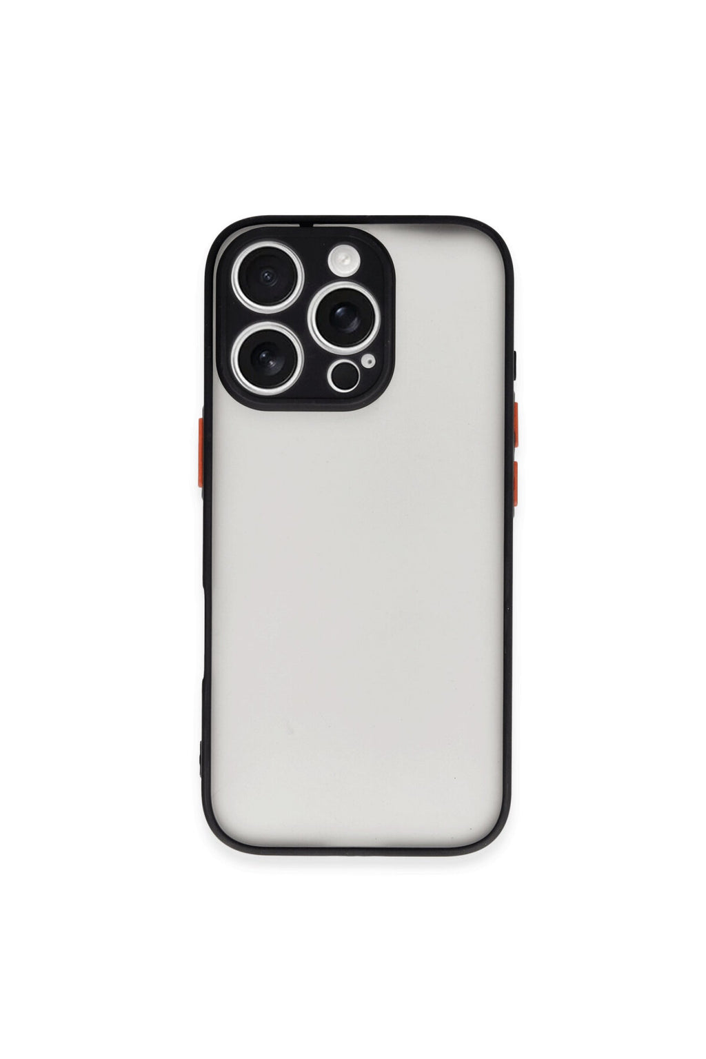 Apple iPhone 16 Pro Uyumlu Kılıf Montreal Silikon Kapak - Siyah