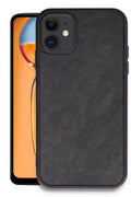 Apple iPhone 11 Uyumlu Kılıf Aras Deri Kapak - Siyah