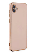 Samsung Galaxy A04 Uyumlu Kılıf Volet Silikon - Pembe