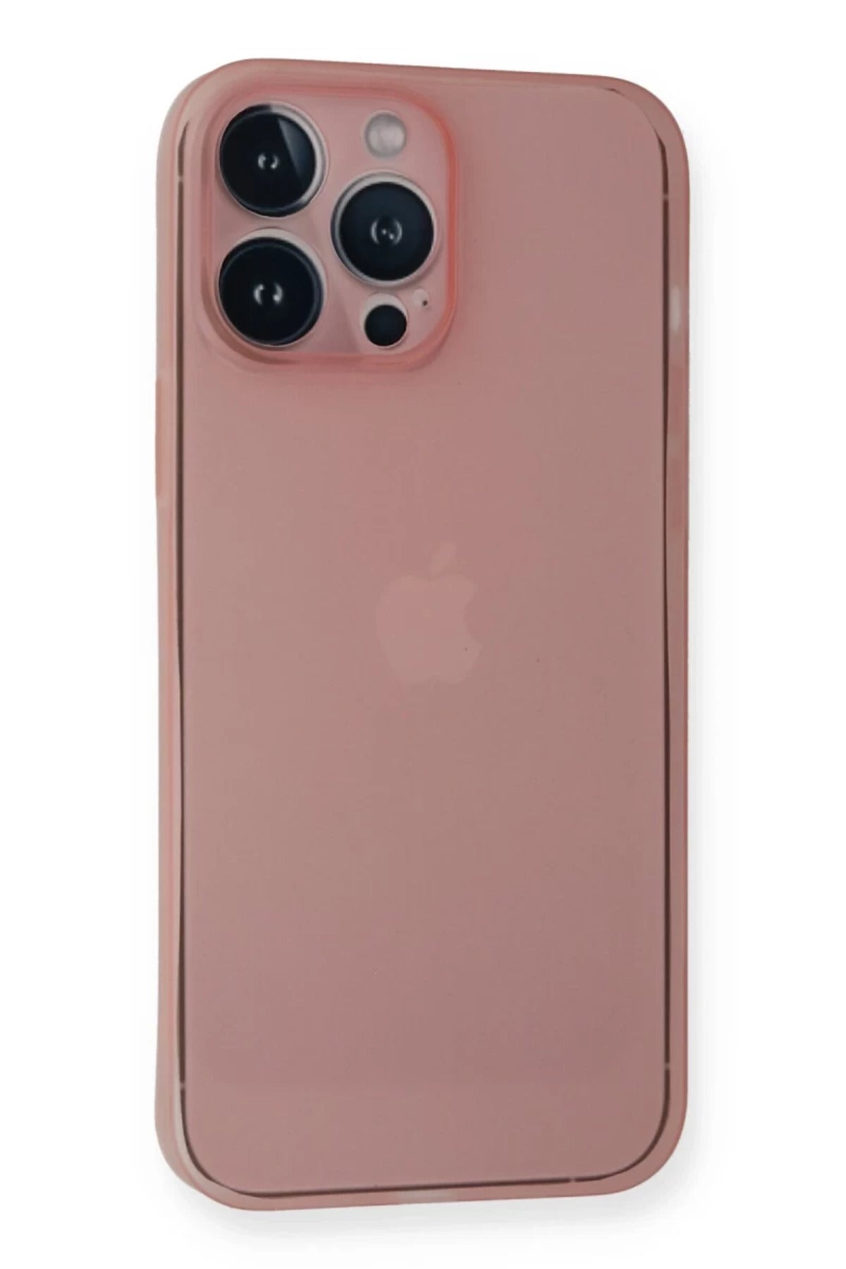 Apple iPhone 14 Pro Uyumlu Kılıf PP Ultra İnce Kapak - Pembe