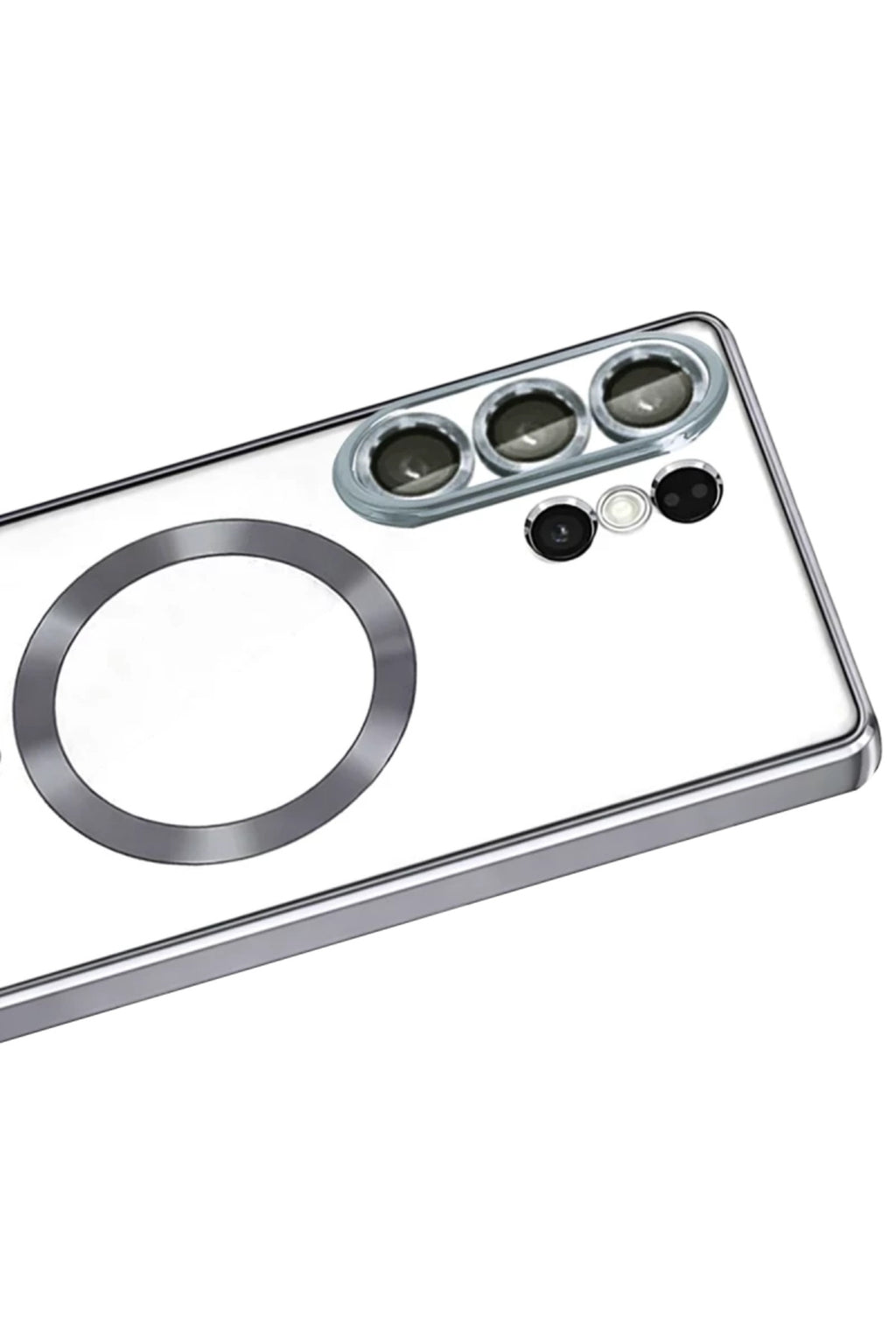 Samsung Galaxy S26 Ultra Uyumlu Kross Magneticsafe Kapak - Titan Gri
