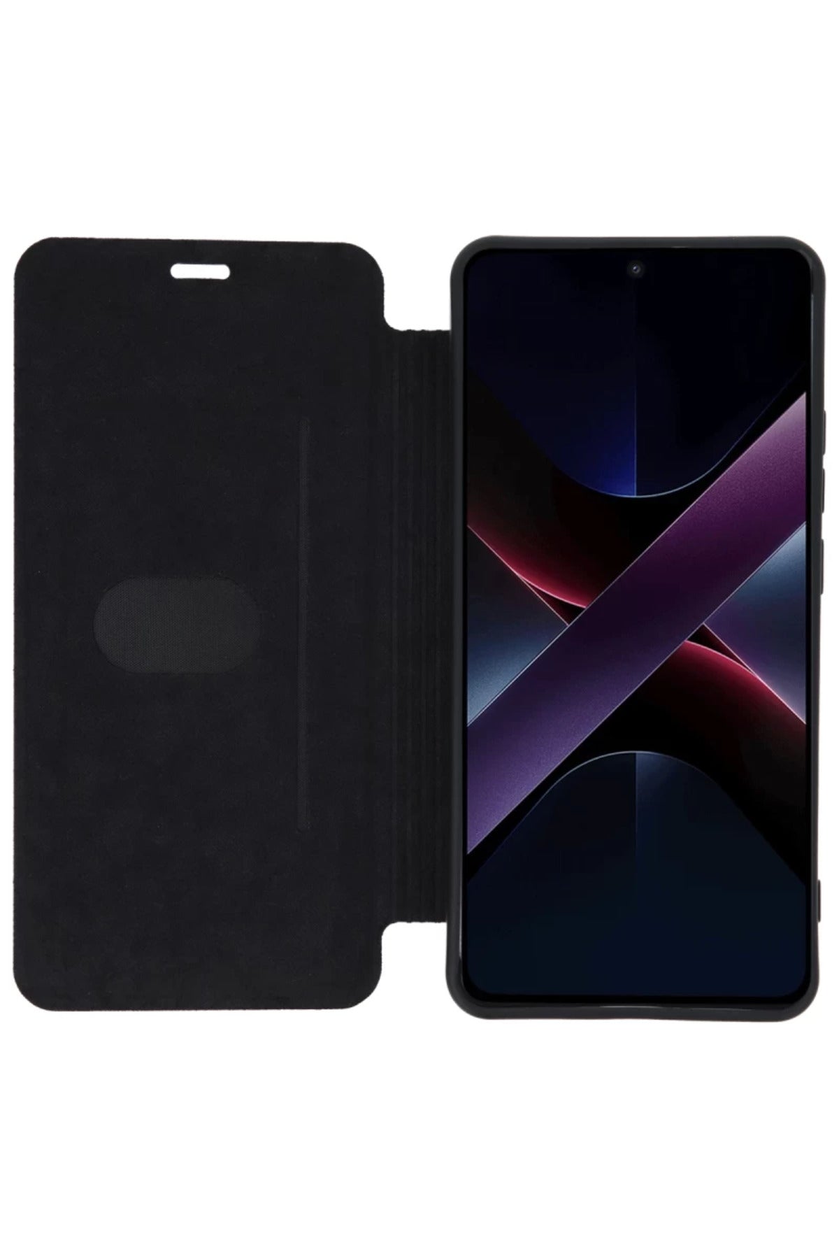 Xiaomi Poco X7 Pro Uyumlu Kılıf Flip Cover - Taba