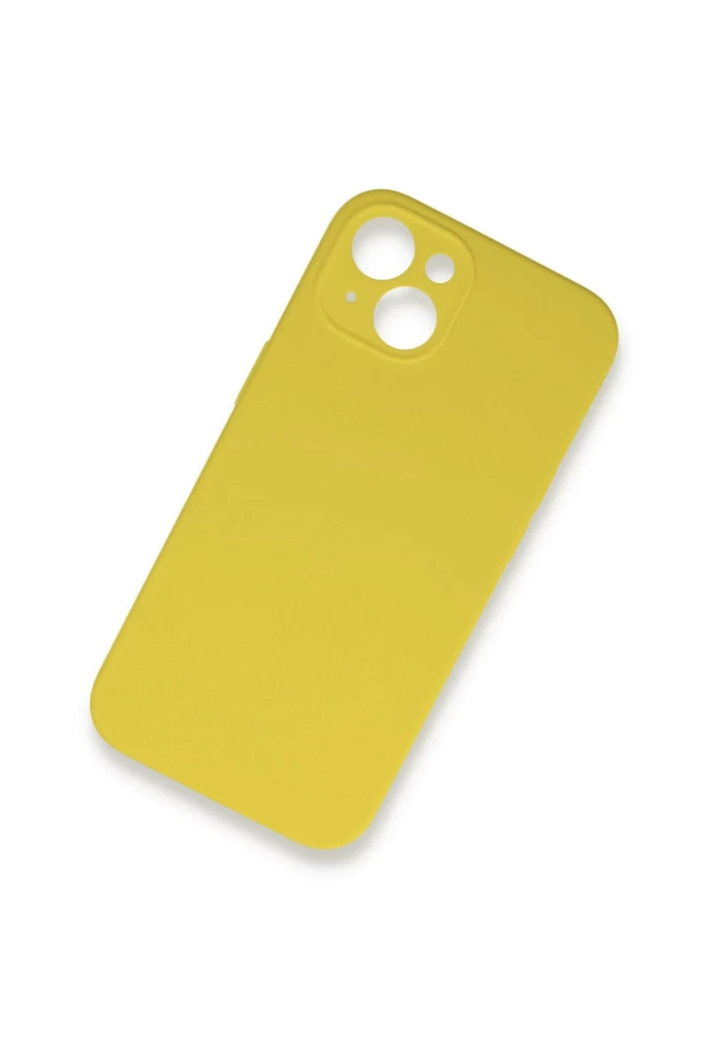 Apple iPhone 13 Mini Uyumlu Kılıf Lansman Legant Silikon - Sarı