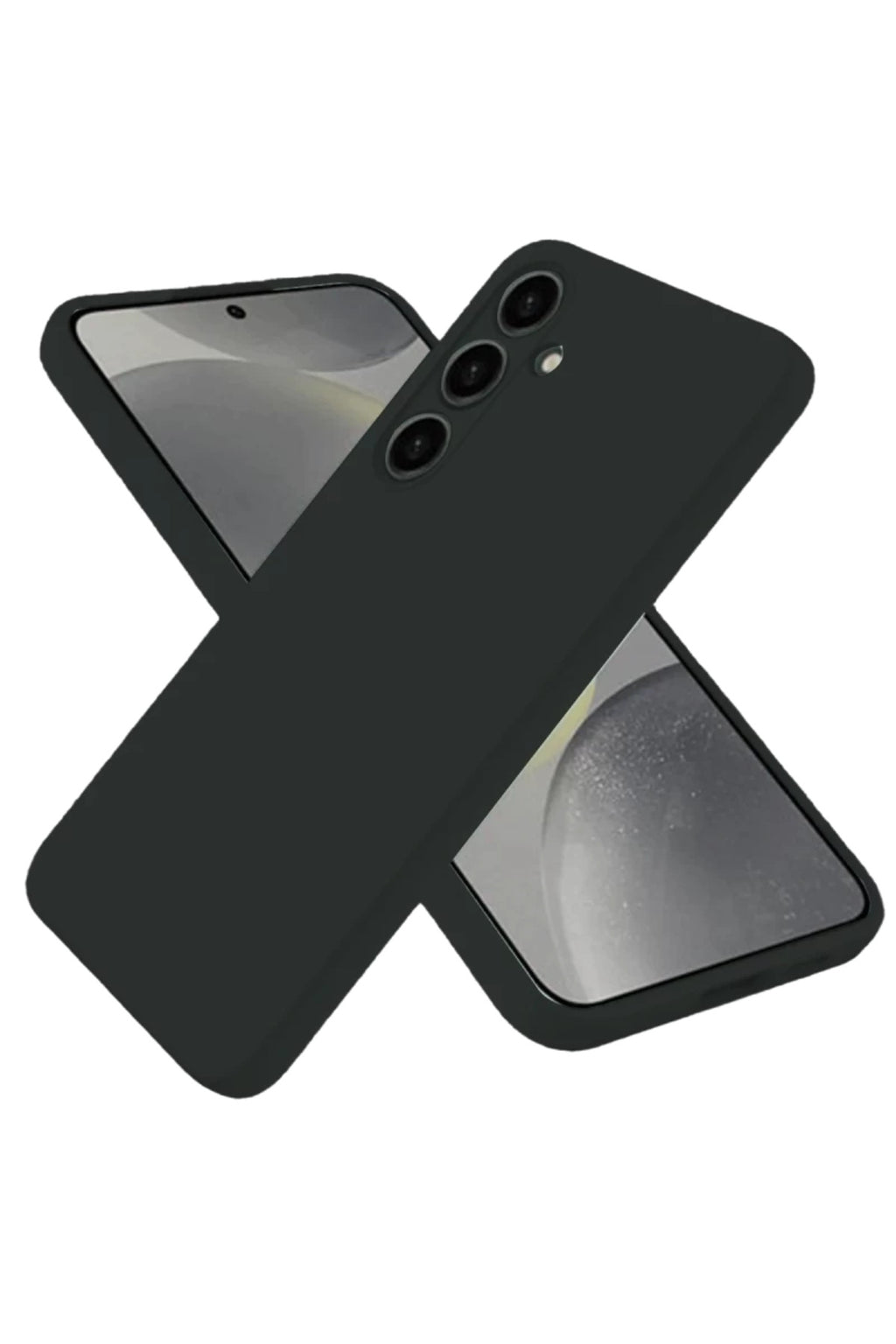 Samsung Galaxy S25 Uyumlu Kılıf Nano içi Kadife Silikon - Siyah