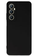 Realme C65 Uyumlu Kılıf First Silikon - Siyah