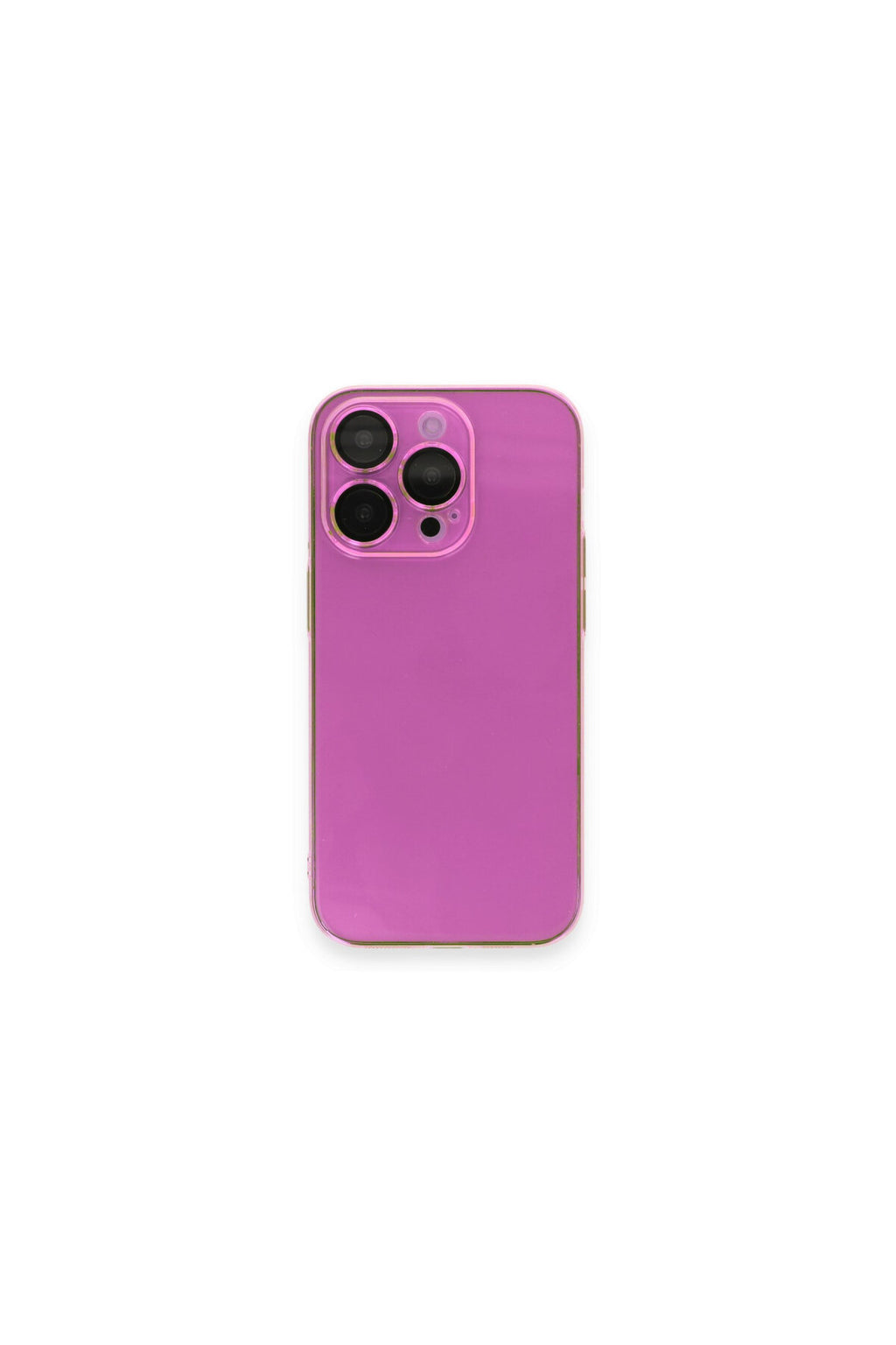 Apple iPhone 13 Pro Uyumlu Kılıf Armada Lensli Kapak - Pembe