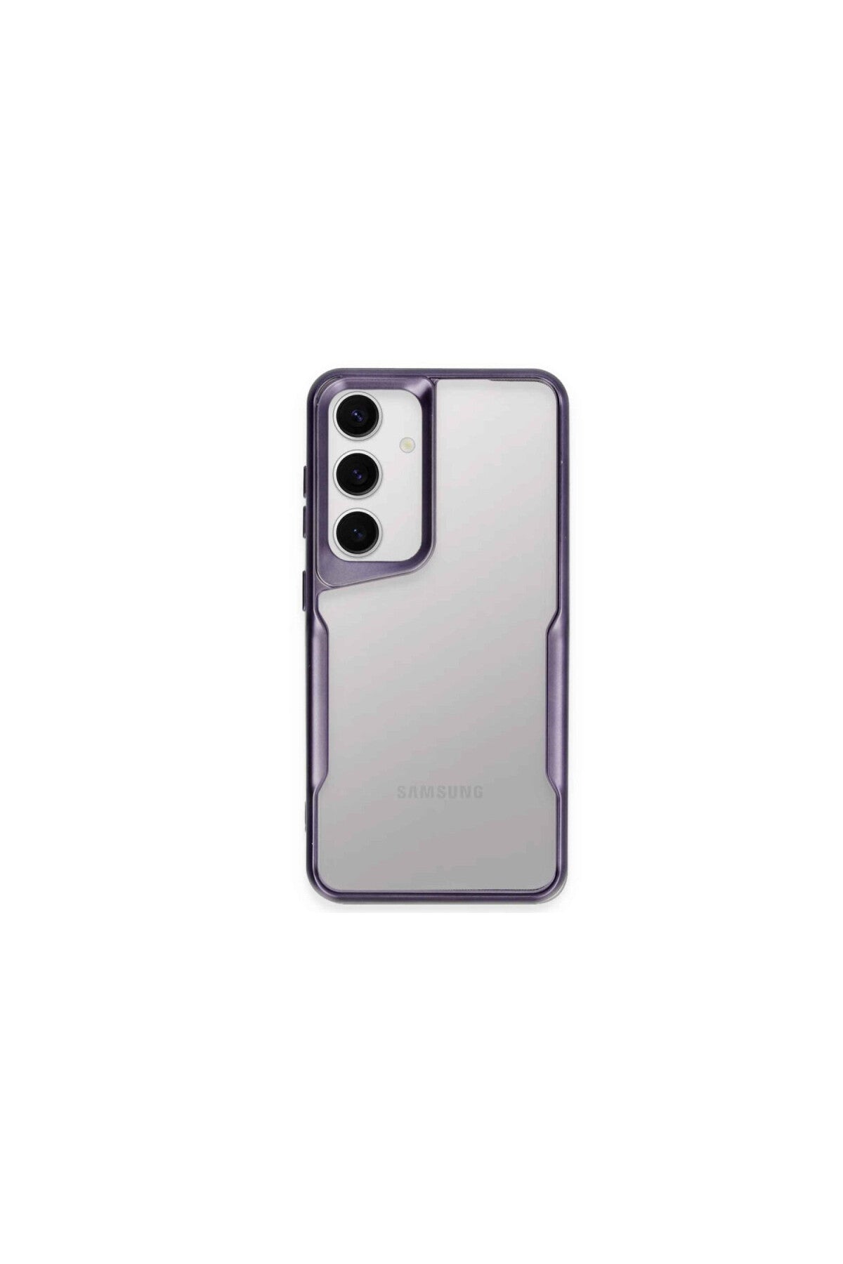 Samsung Galaxy A05S Uyumlu Kılıf Boyi Silikon Kapak - Derin Mor