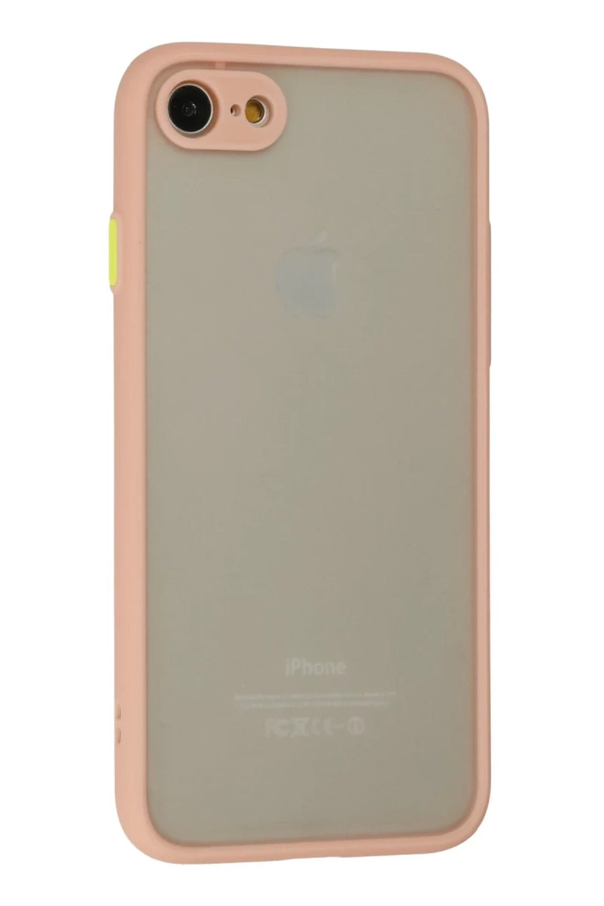 Apple iPhone 7 Uyumlu Kılıf Montreal Silikon Kapak - Pembe