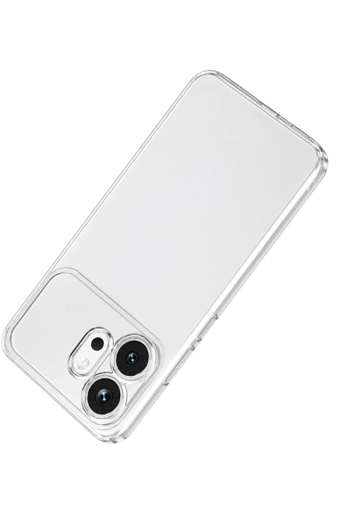 Huawei Honor 600 Uyumlu Lüx Şeffaf Silikon - Şeffaf