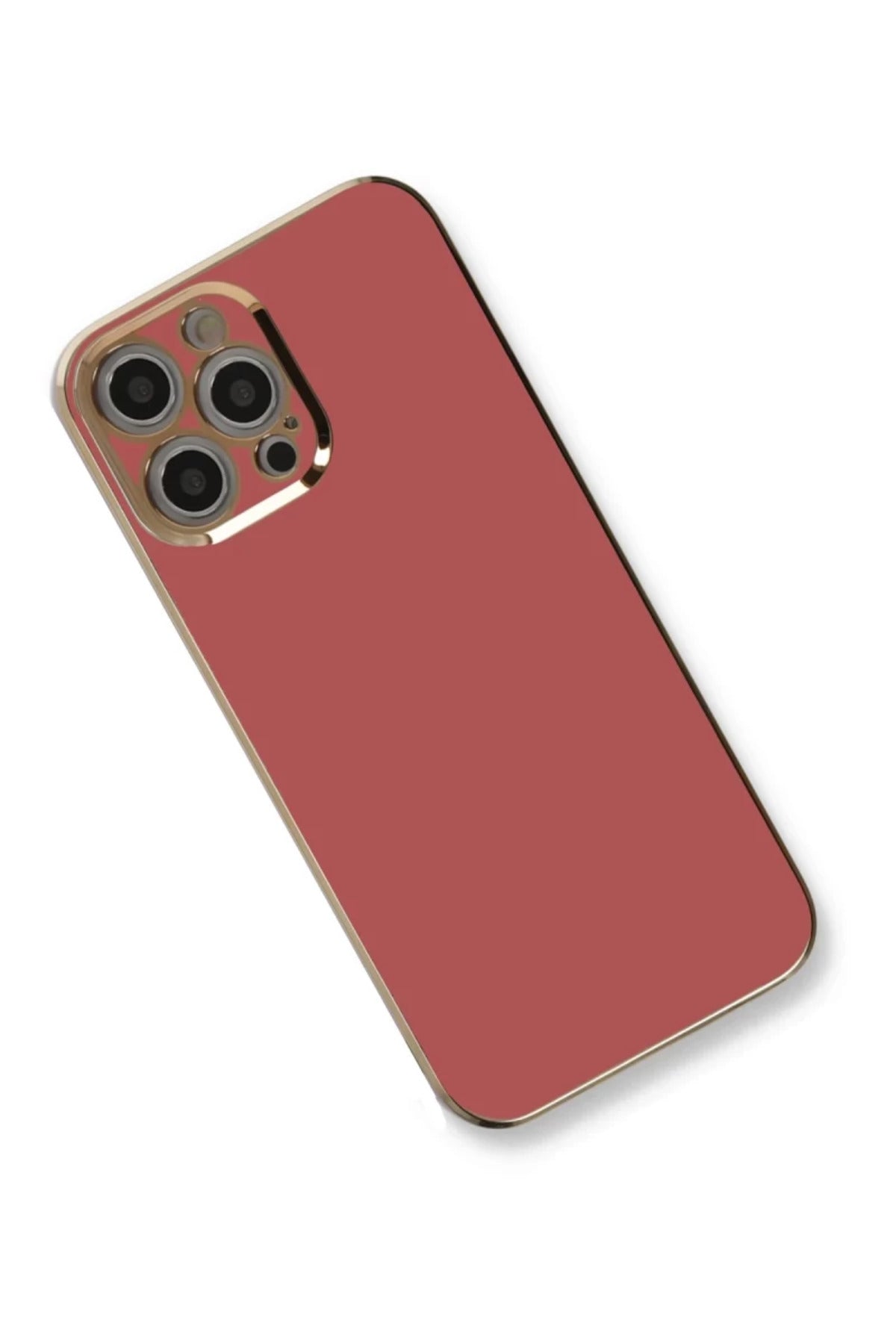 Apple iPhone 12 Pro Uyumlu Kılıf Volet Silikon - Kırmızı