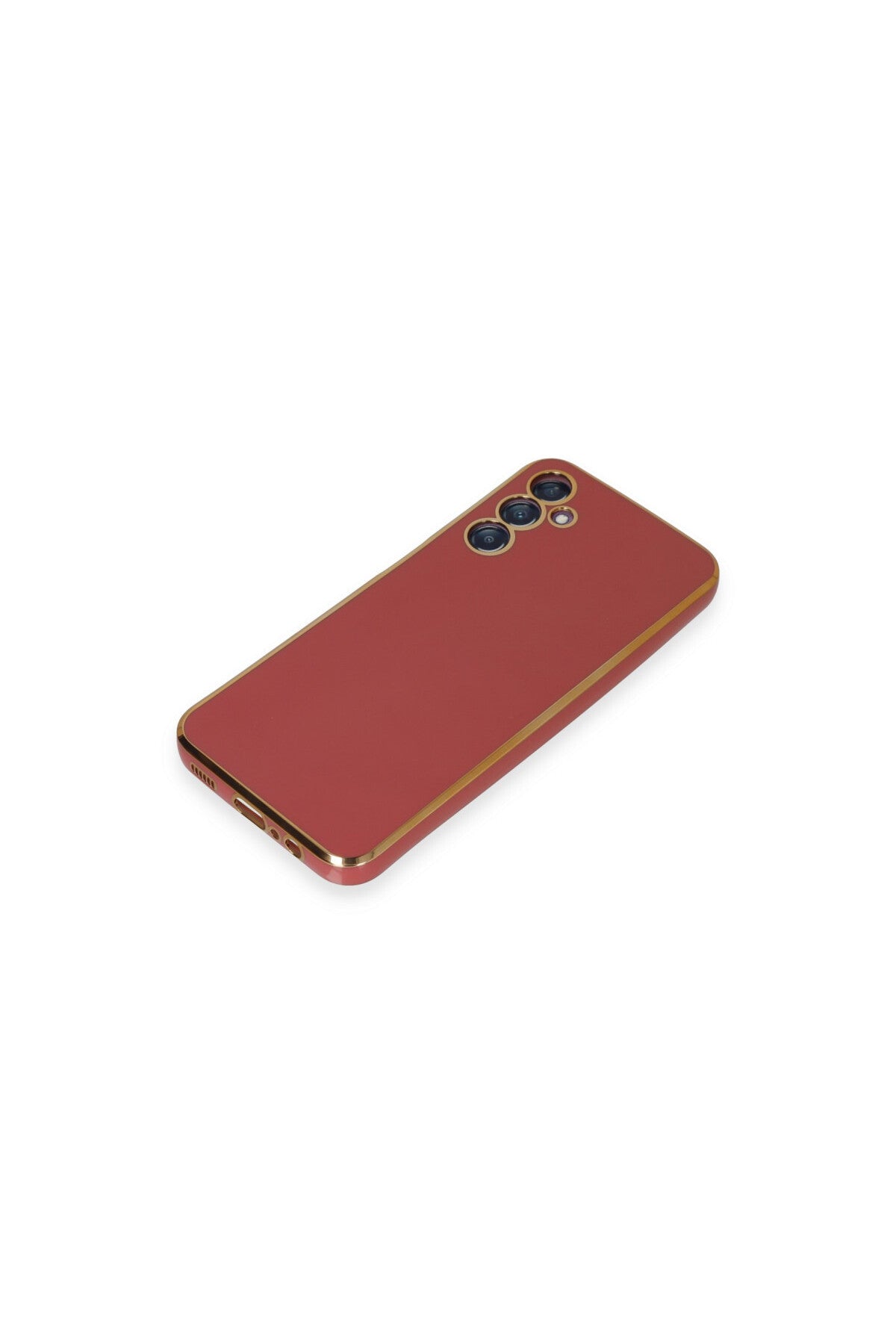 Samsung Galaxy M14 5G Uyumlu Kılıf Volet Silikon - Kırmızı