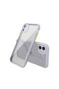 Apple iPhone 12 Mini Uyumlu Kılıf Miami Şeffaf Silikon - Lila