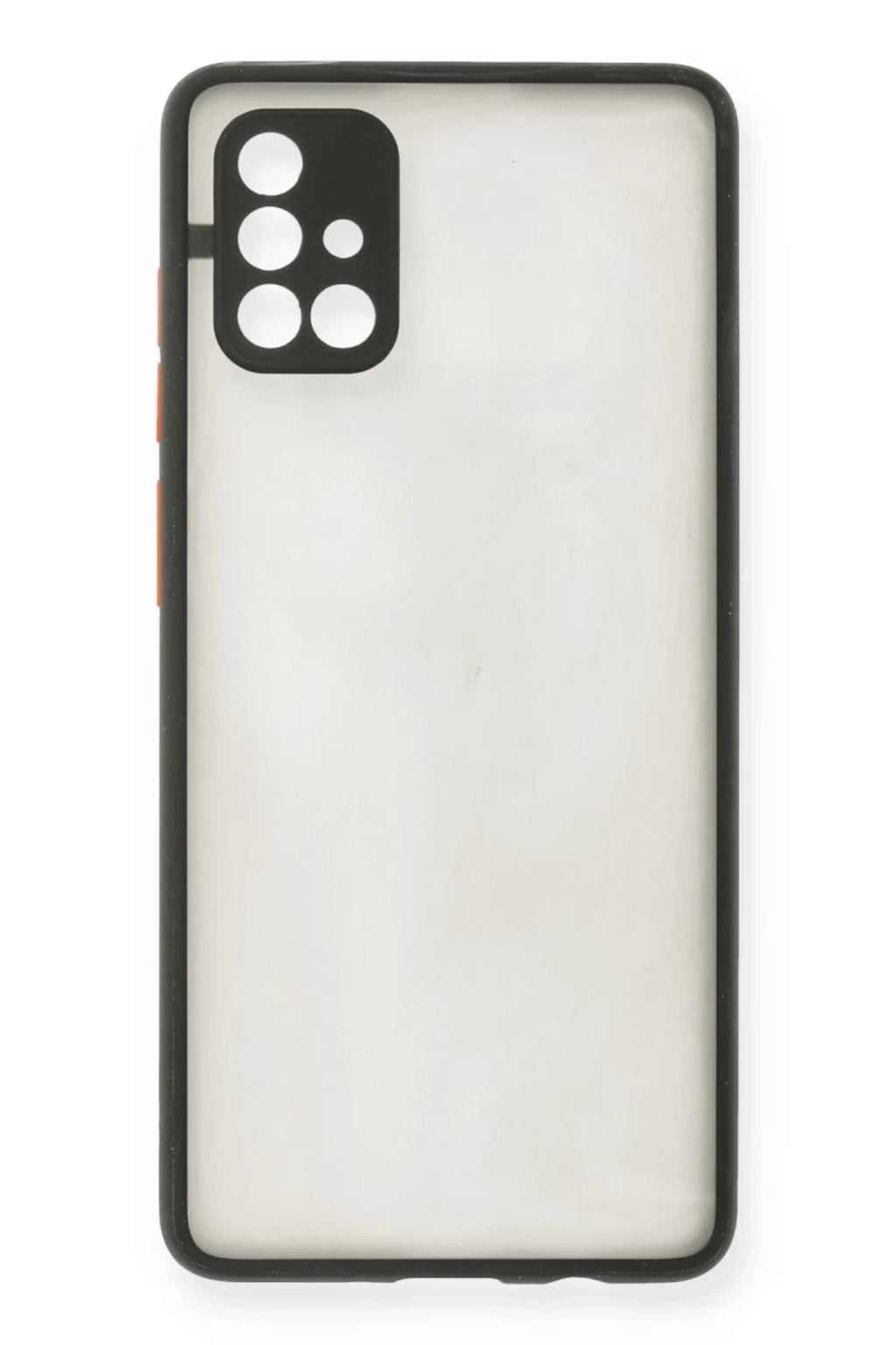 Samsung Galaxy A71 Uyumlu Kılıf Montreal Silikon Kapak - Siyah