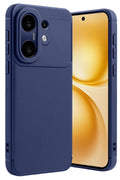 Vivo X200 FE Uyumlu Auto Focus Karbon Kapak - Lacivert