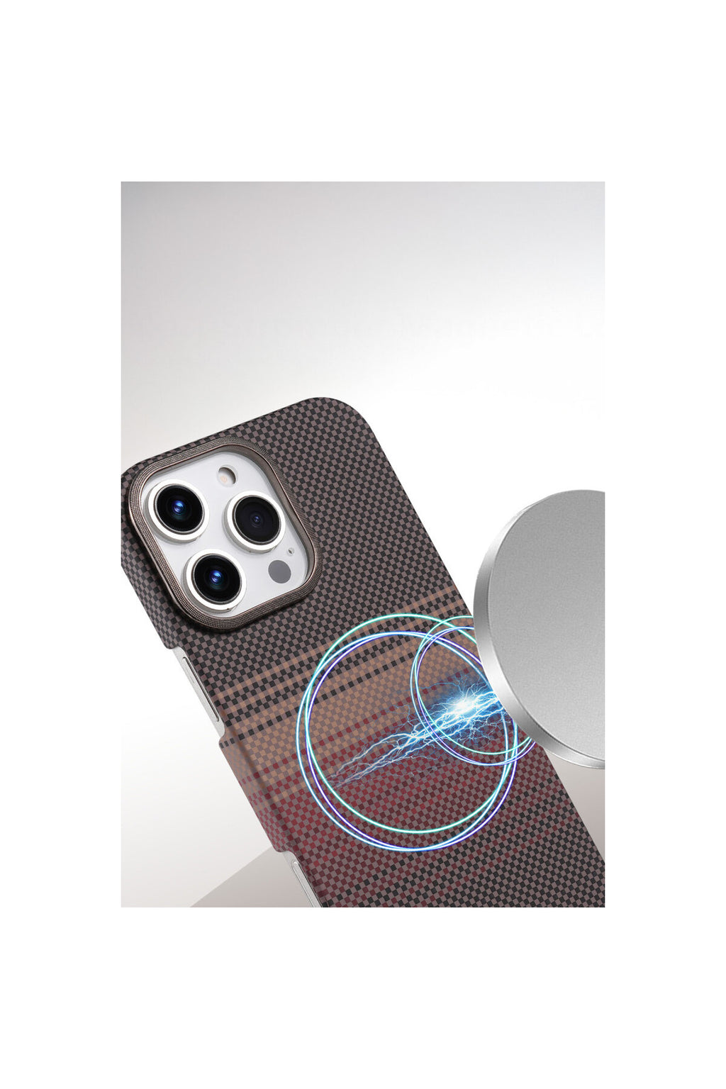 Apple iPhone 16 Pro Max Uyumlu Vega Magsafe Kapak - Kırmızı