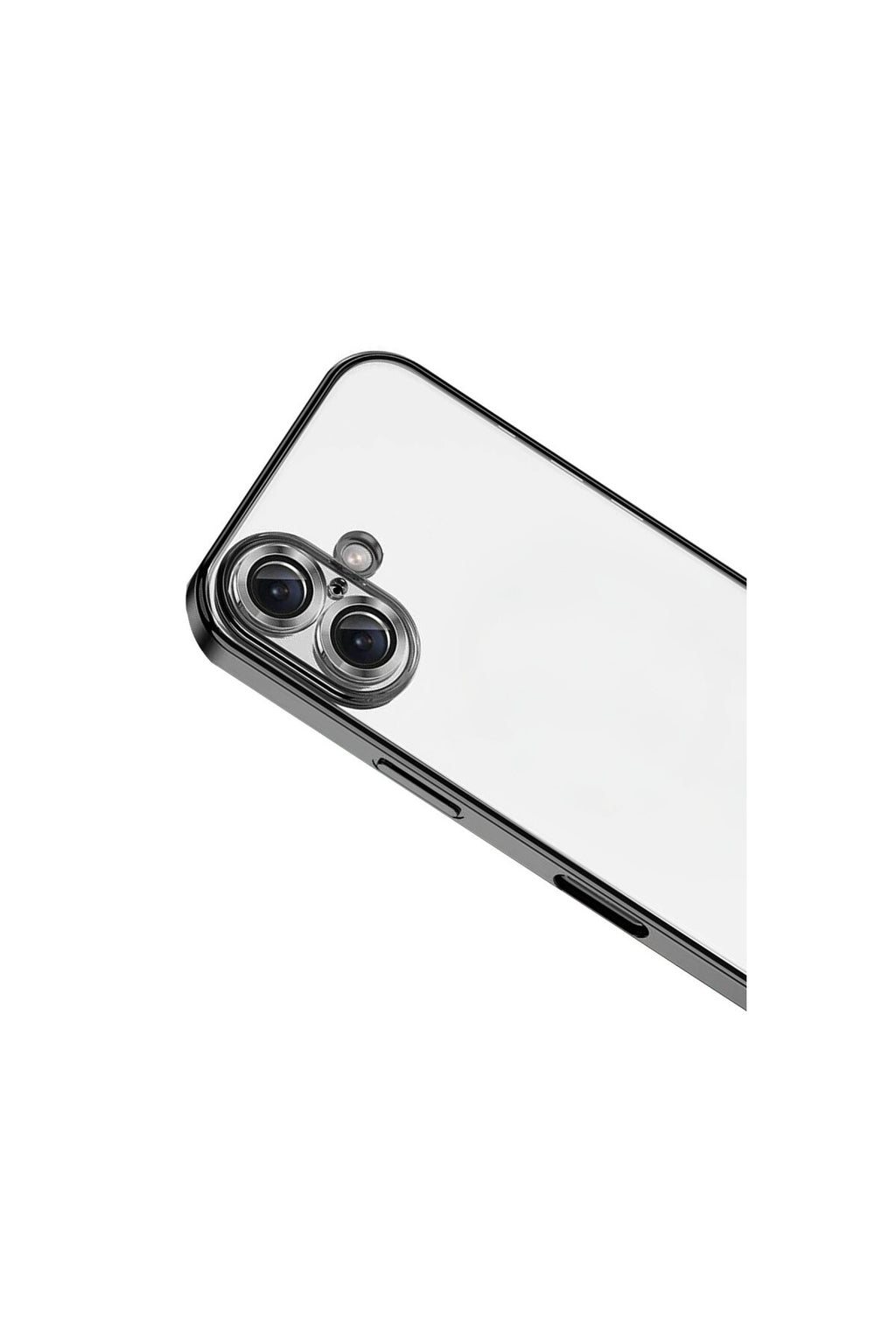 Apple iPhone 17 Uyumlu Lensli Silikon - Siyah