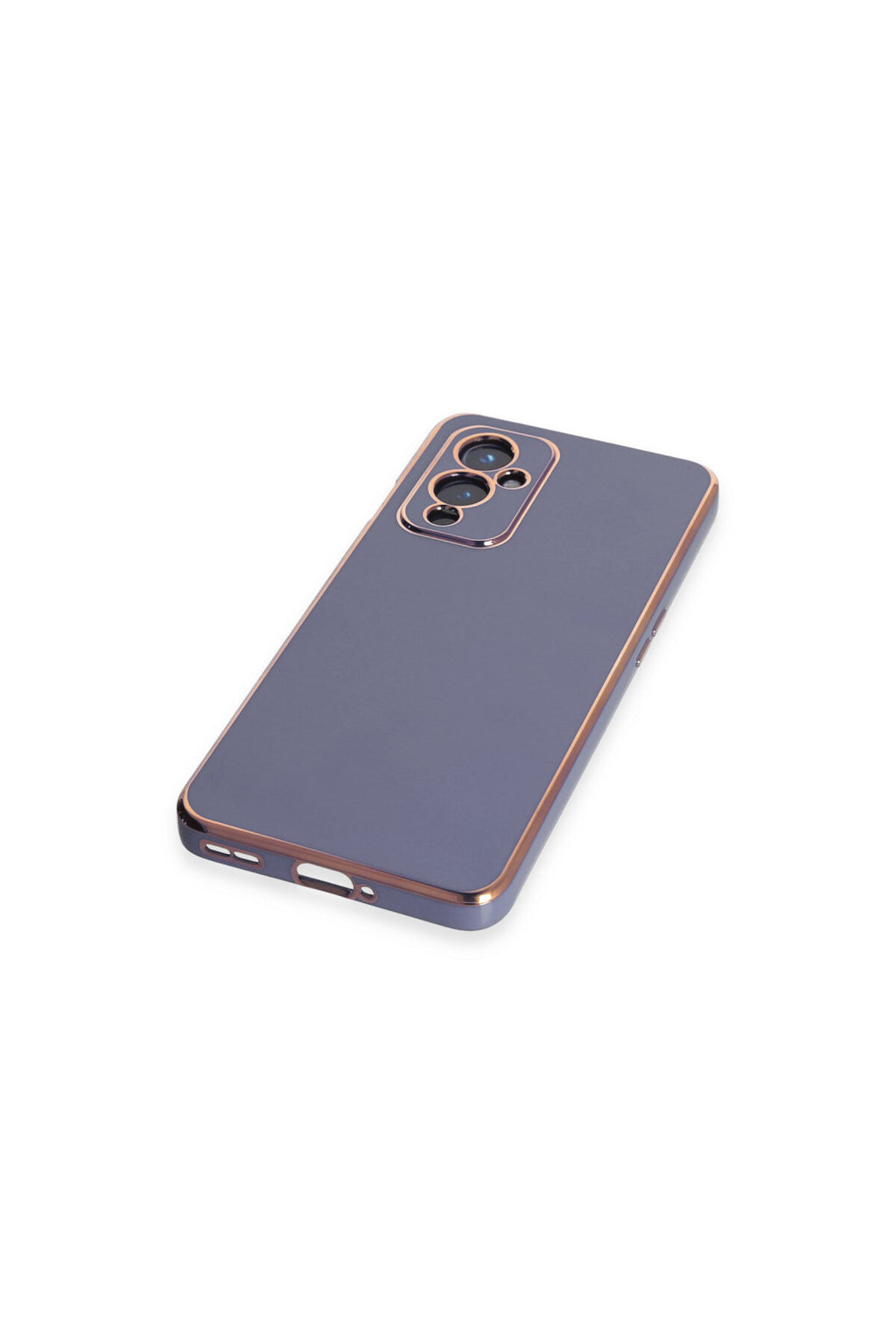 One Plus 9 Kılıf Volet Silikon - Mavi