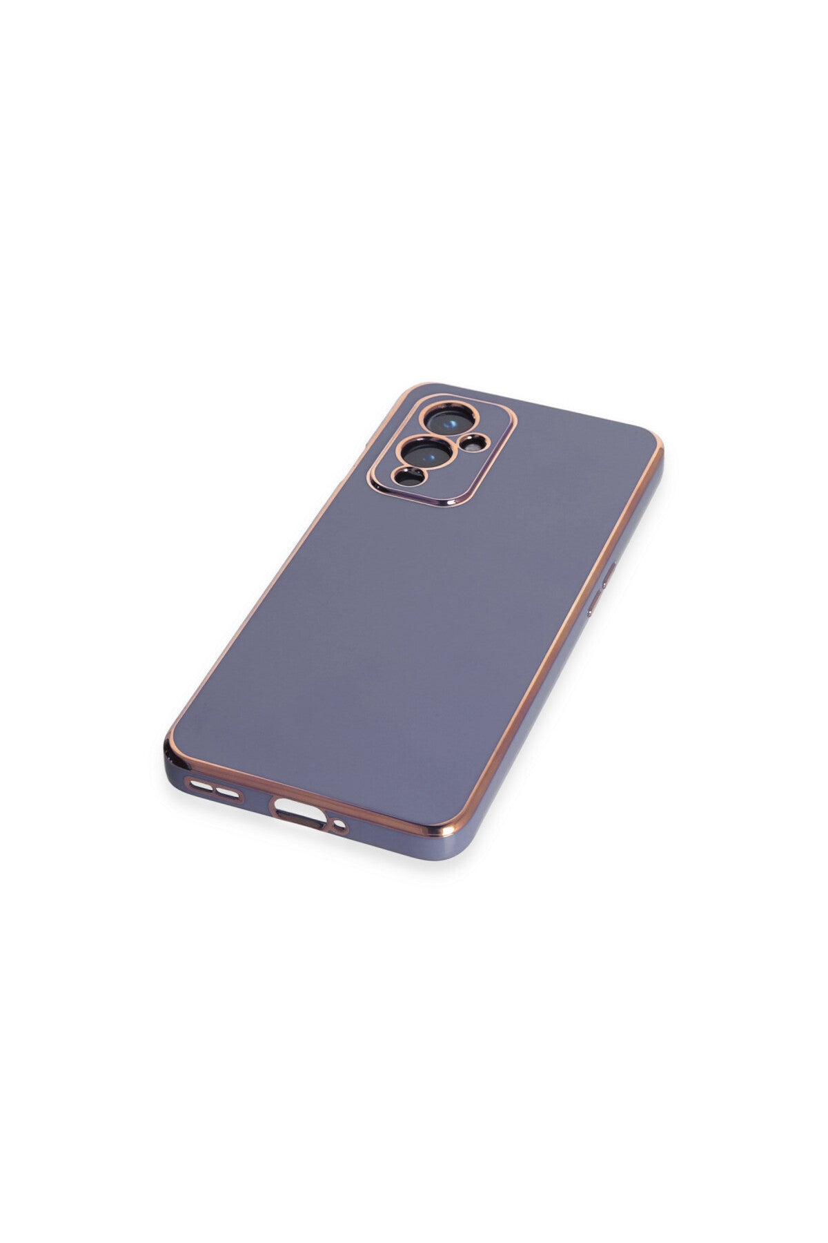 One Plus 9 Kılıf Volet Silikon - Mavi
