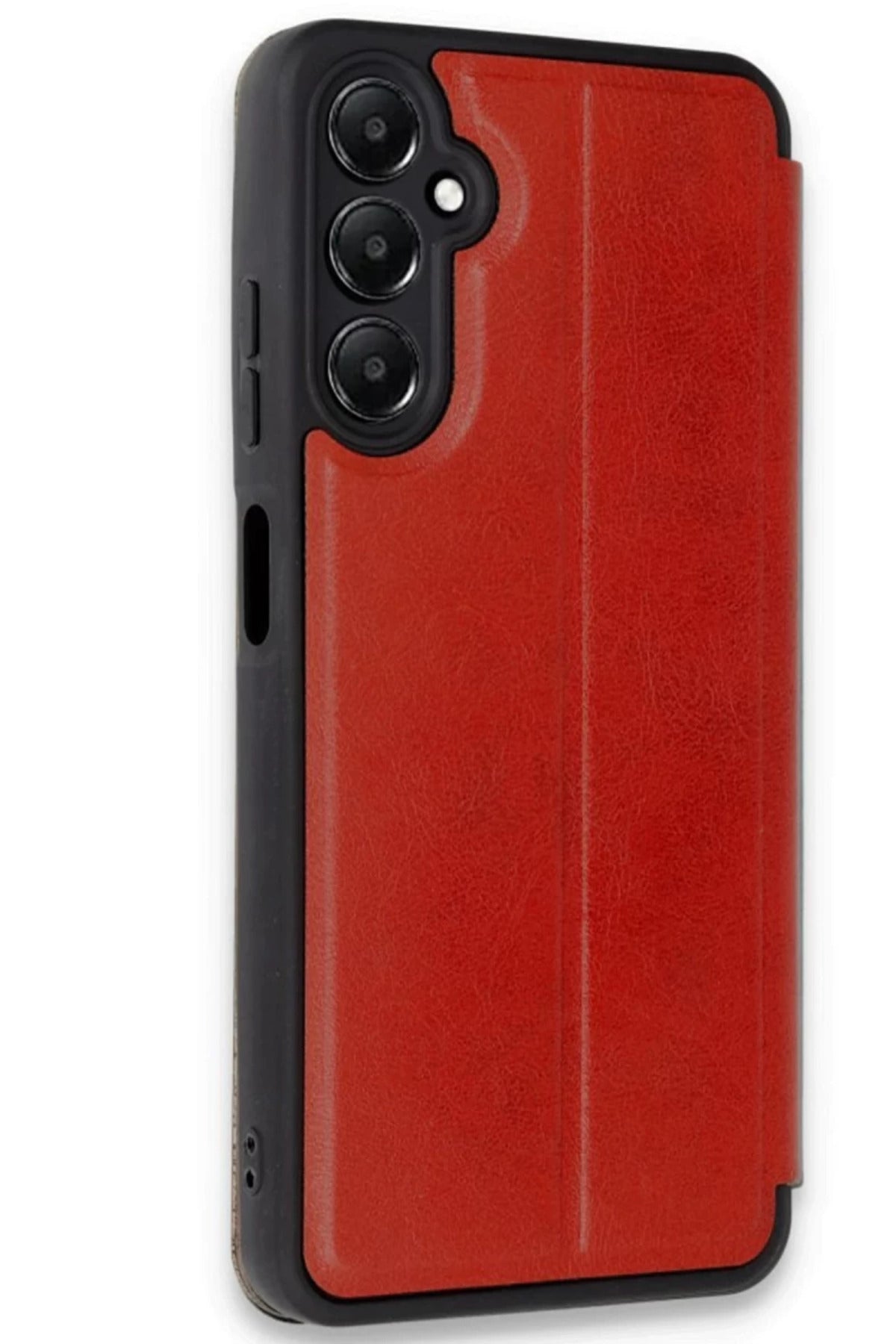 Samsung Galaxy A36 Uyumlu Kılıf Flip Cover - Kırmızı