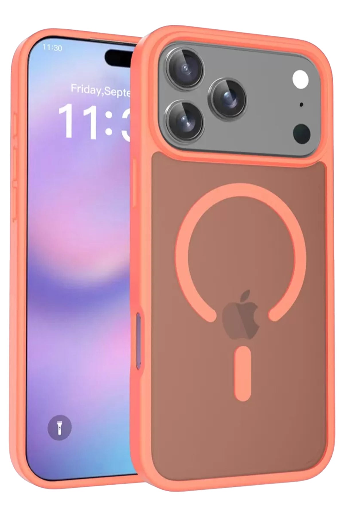 Joko Apple iPhone 17 Pro Max Uyumlu Jota Magsafe Kapak - Turuncu