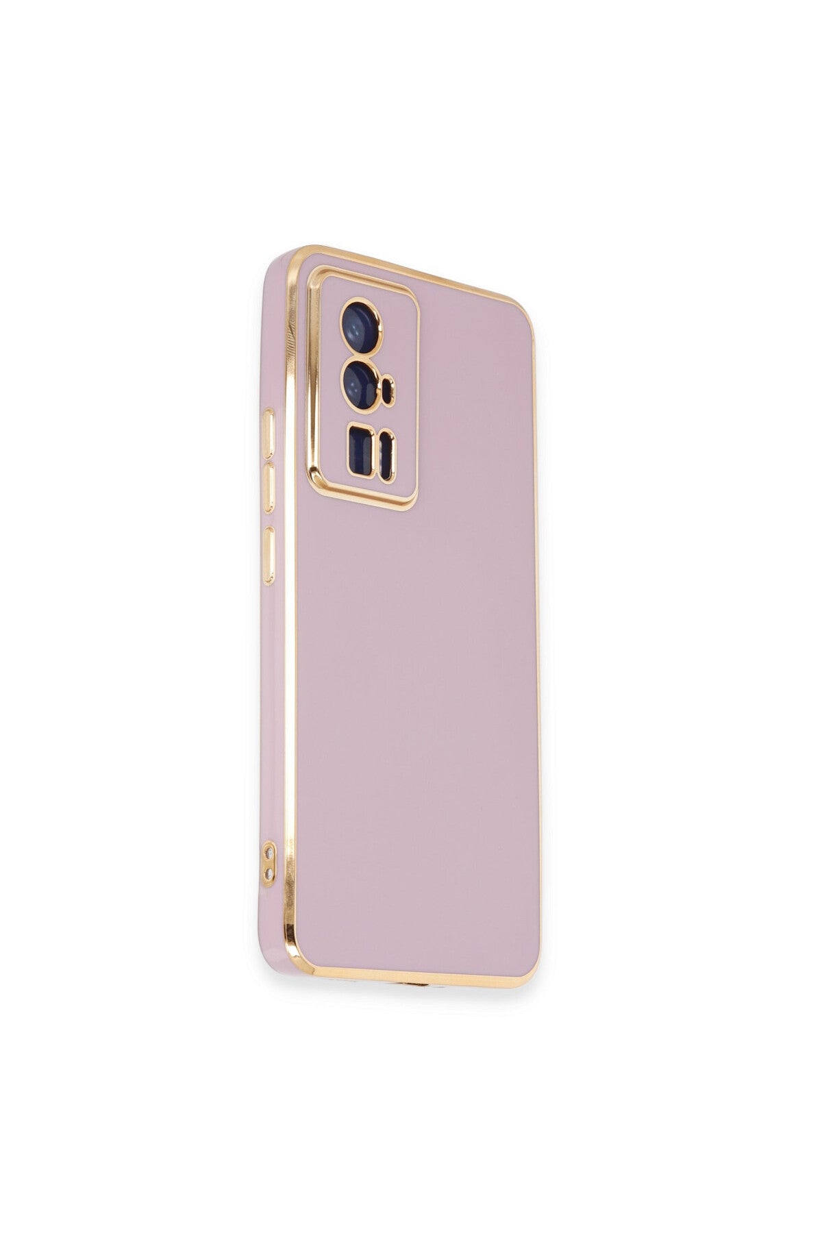 Xiaomi Poco F5 Pro Uyumlu Kılıf Volet Silikon - Mor
