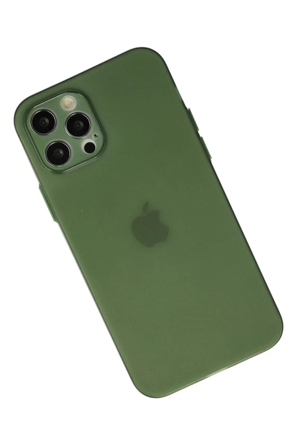 Apple iPhone 12 Pro Uyumlu Kılıf Puma Silikon - Yeşil