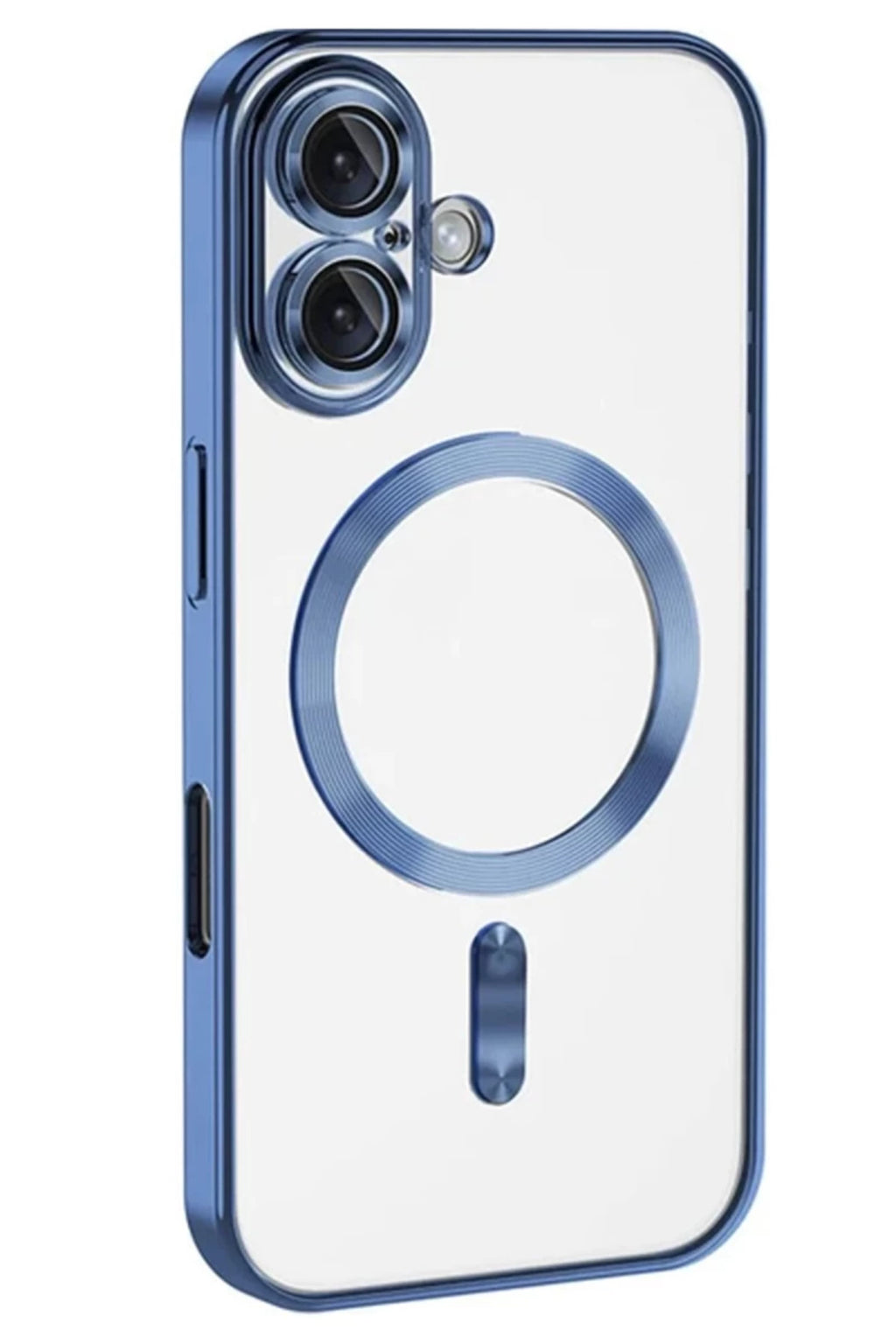 Apple iPhone 16 Plus Uyumlu Kılıf Kross Magneticsafe Kapak - Mavi