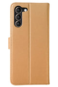 Samsung Galaxy S23 Plus Uyumlu Trend S Plus Kapaklı Kılıf - Gold