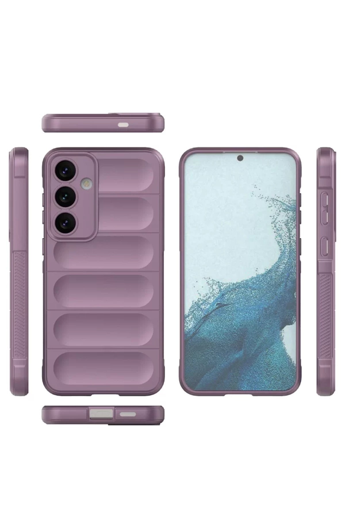 Samsung Galaxy S24 Uyumlu Kılıf Optimum Silikon - Mor