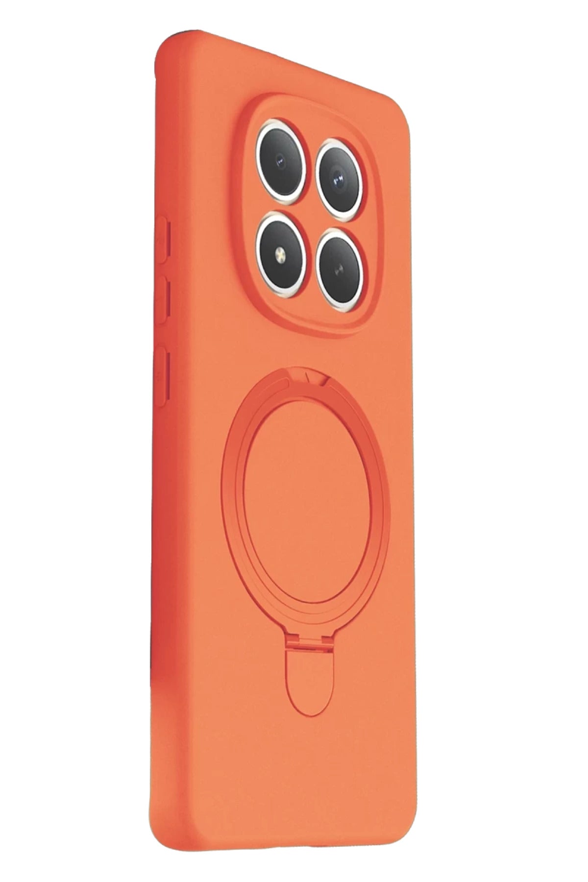 Xiaomi Redmi Note 15 Pro 5G Uyumlu Regal Magsafe Standlı Kapak - Turuncu