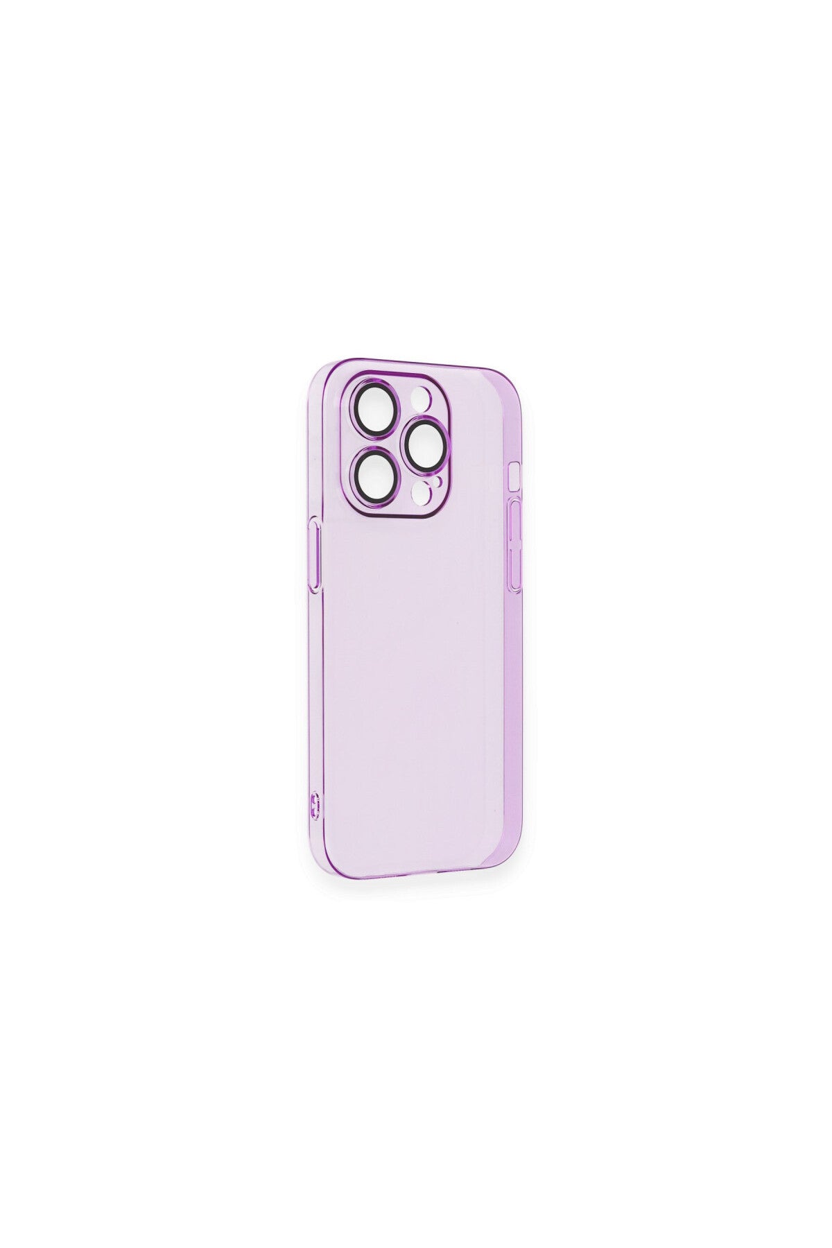Apple iPhone 13 Pro Uyumlu Kılıf Armada Lensli Kapak - Mor