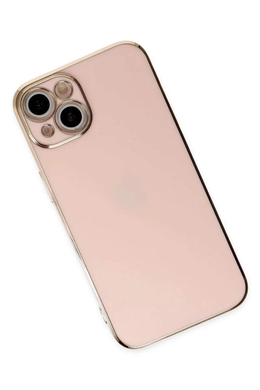 Apple iPhone 14 Uyumlu Kılıf Volet Silikon - Pembe
