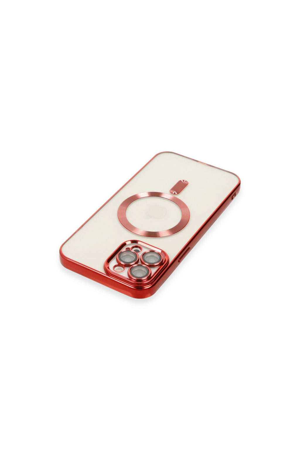 Apple iPhone 12 Pro Max Uyumlu Kılıf Kross Magneticsafe Kapak - Kırmızı