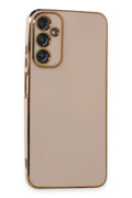 Samsung Galaxy A05S Uyumlu Kılıf Volet Silikon - Pembe