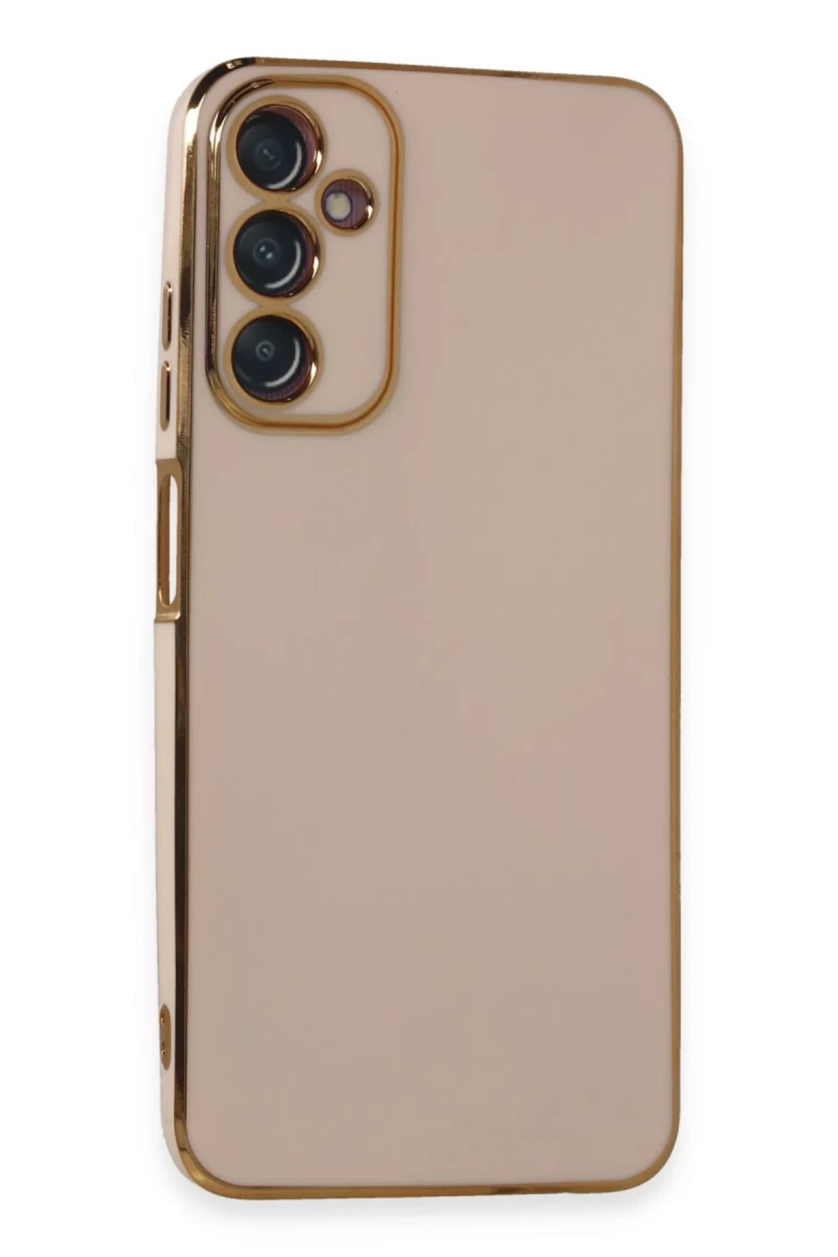Samsung Galaxy A05S Uyumlu Kılıf Volet Silikon - Pembe