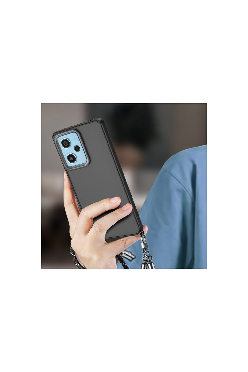 Xiaomi Redmi 13 4G Uyumlu Kılıf Elegant Kapak - Siyah
