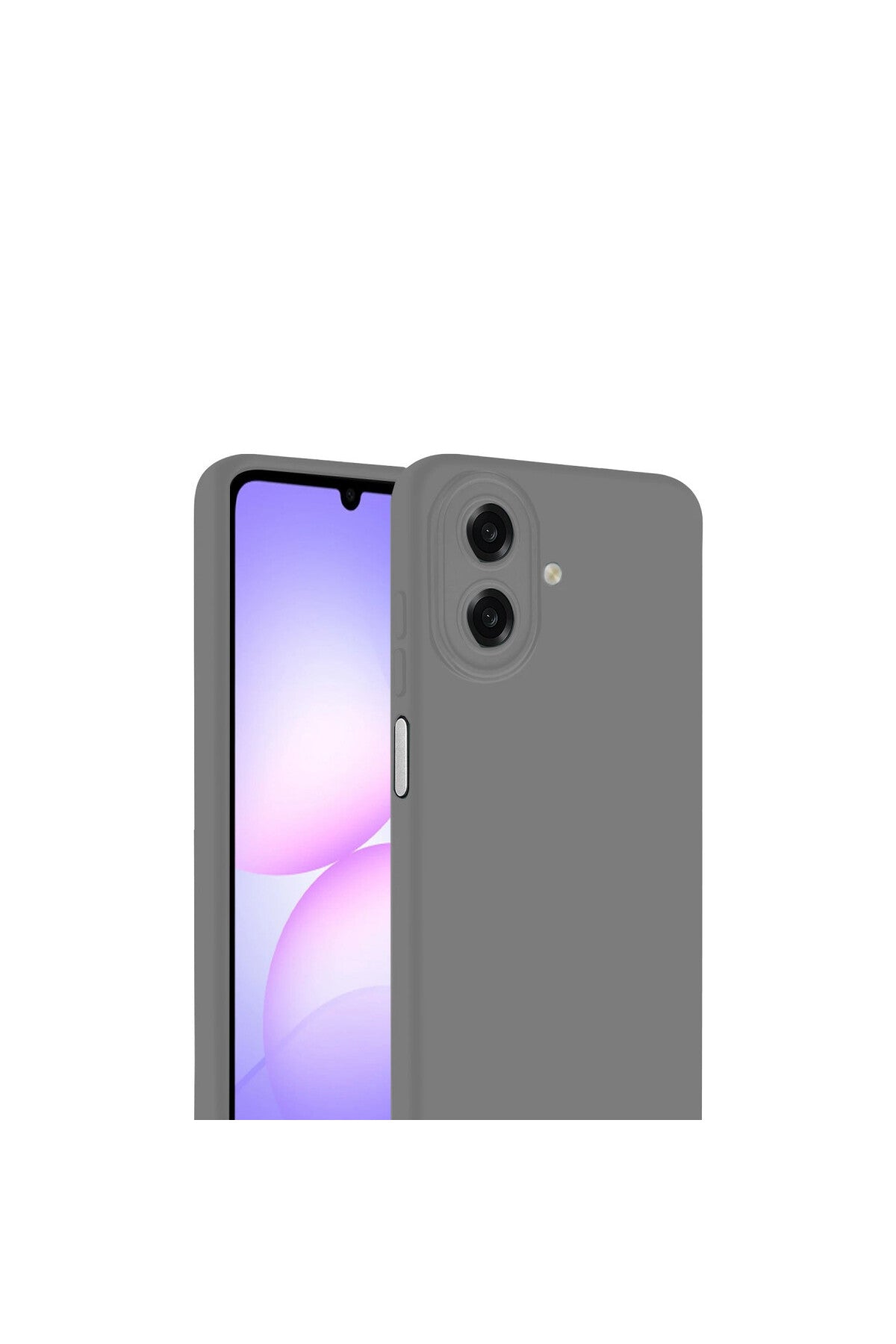 Samsung Galaxy A07 4G Uyumlu First Silikon - Gri
