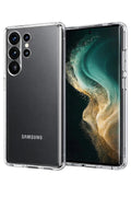 Samsung Galaxy S26 Ultra Uyumlu Lüx Şeffaf Silikon - Şeffaf