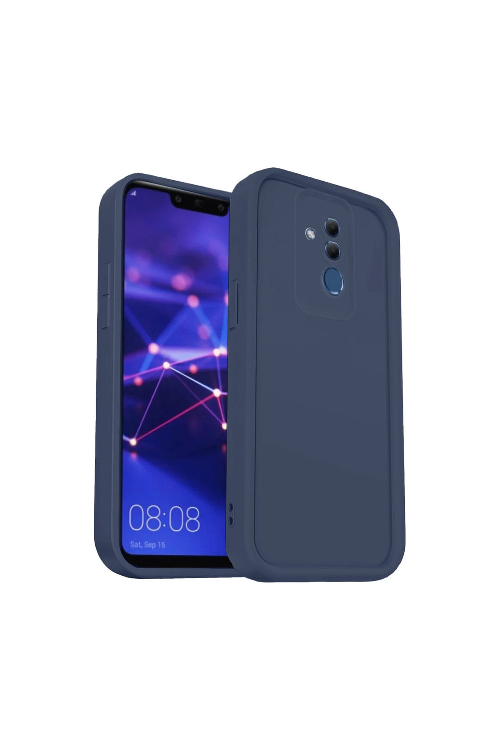 Huawei Mate 20 Lite Uyumlu Kılıf Viera Silikon - Lacivert